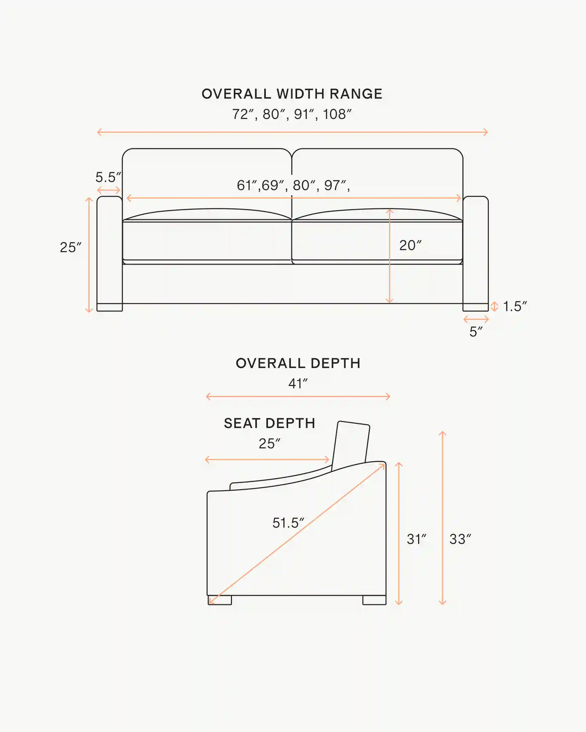 Hollis Slope Arm Sofa in Performance Velvet