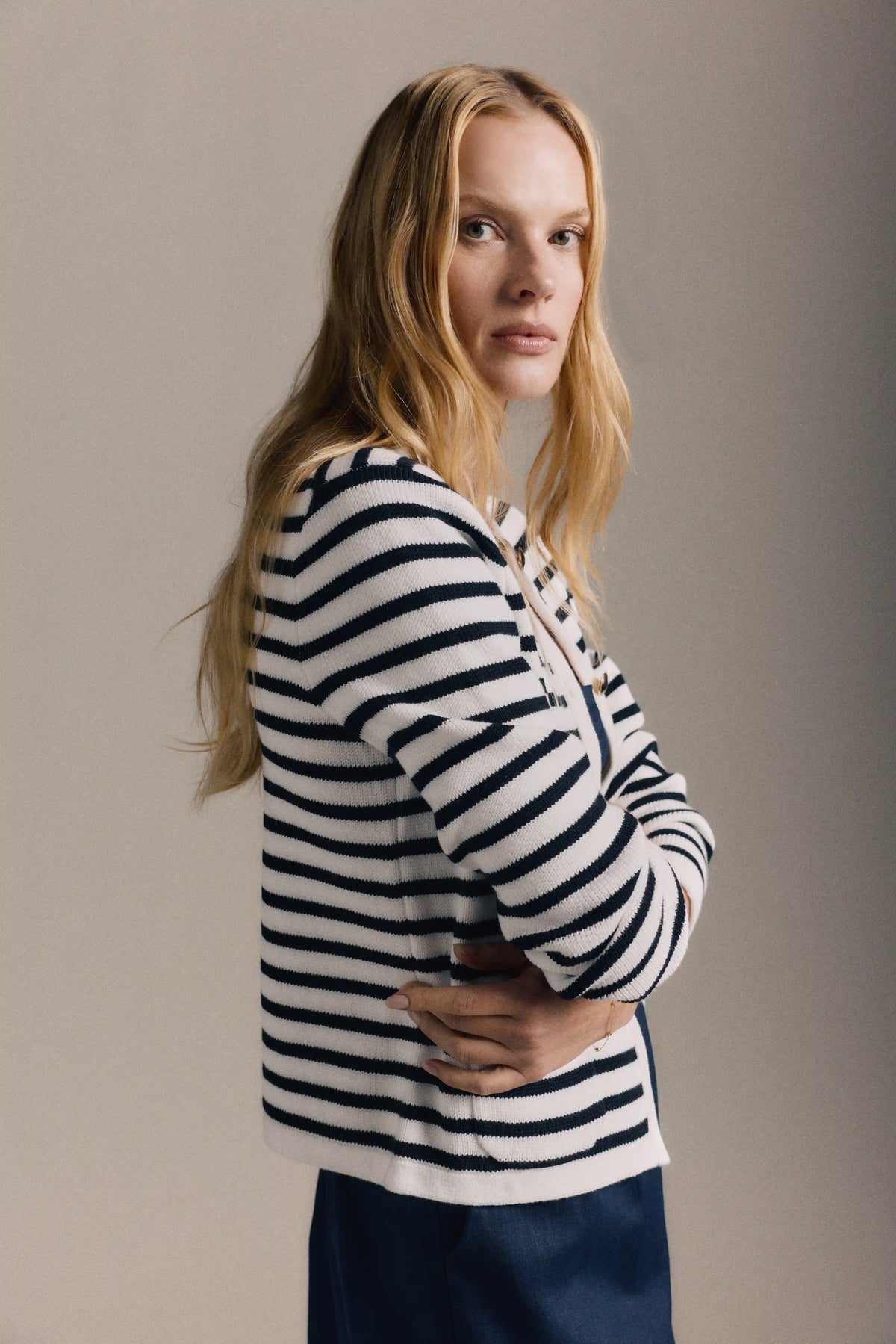 100% Organic Cotton Sweater Jacket