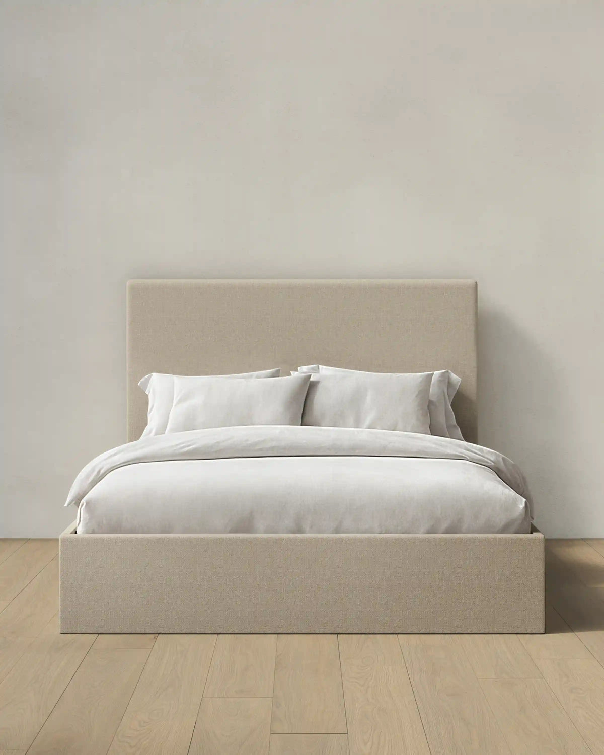 100% Linen Square Bed