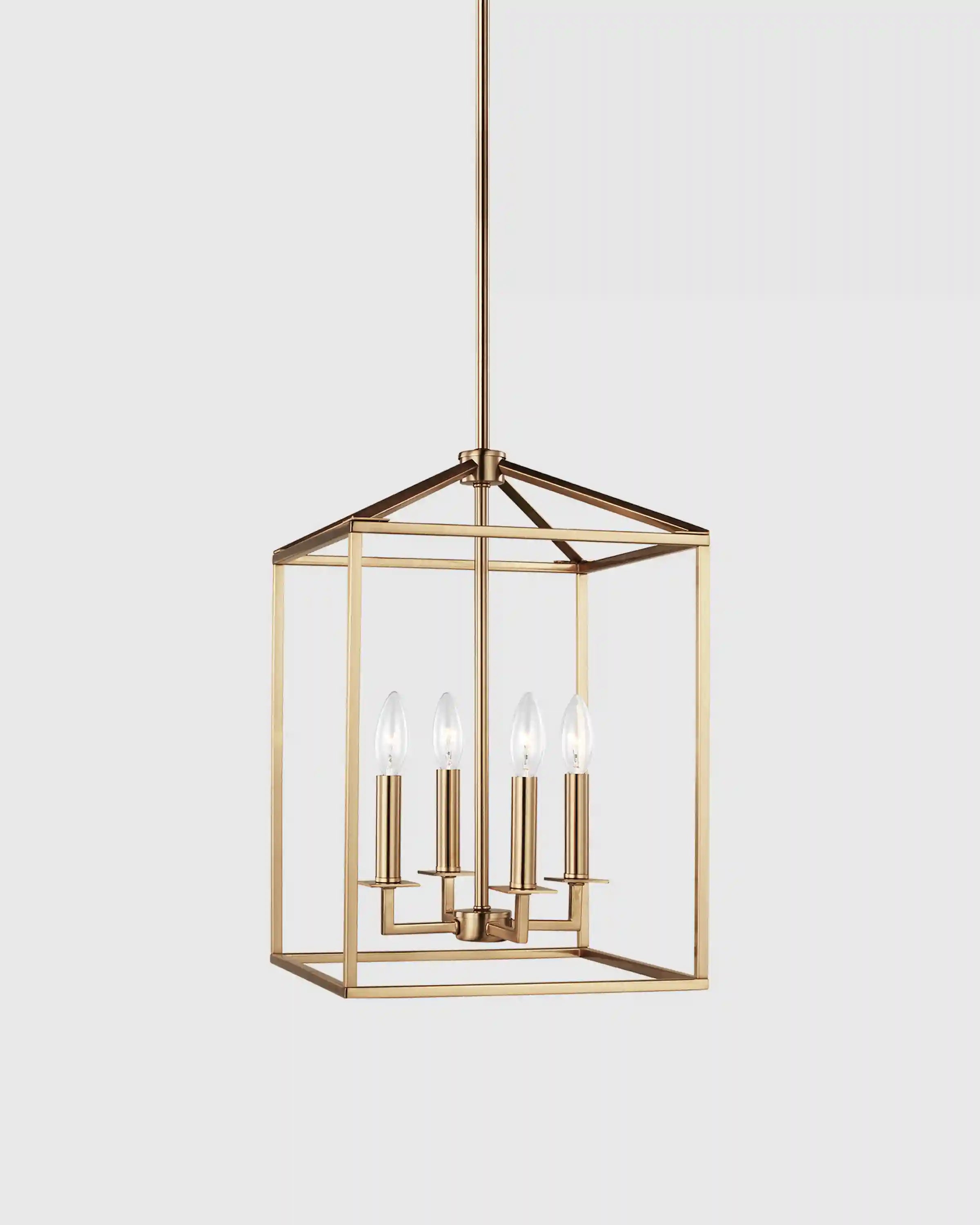 Steel Lantern Pendant Light
