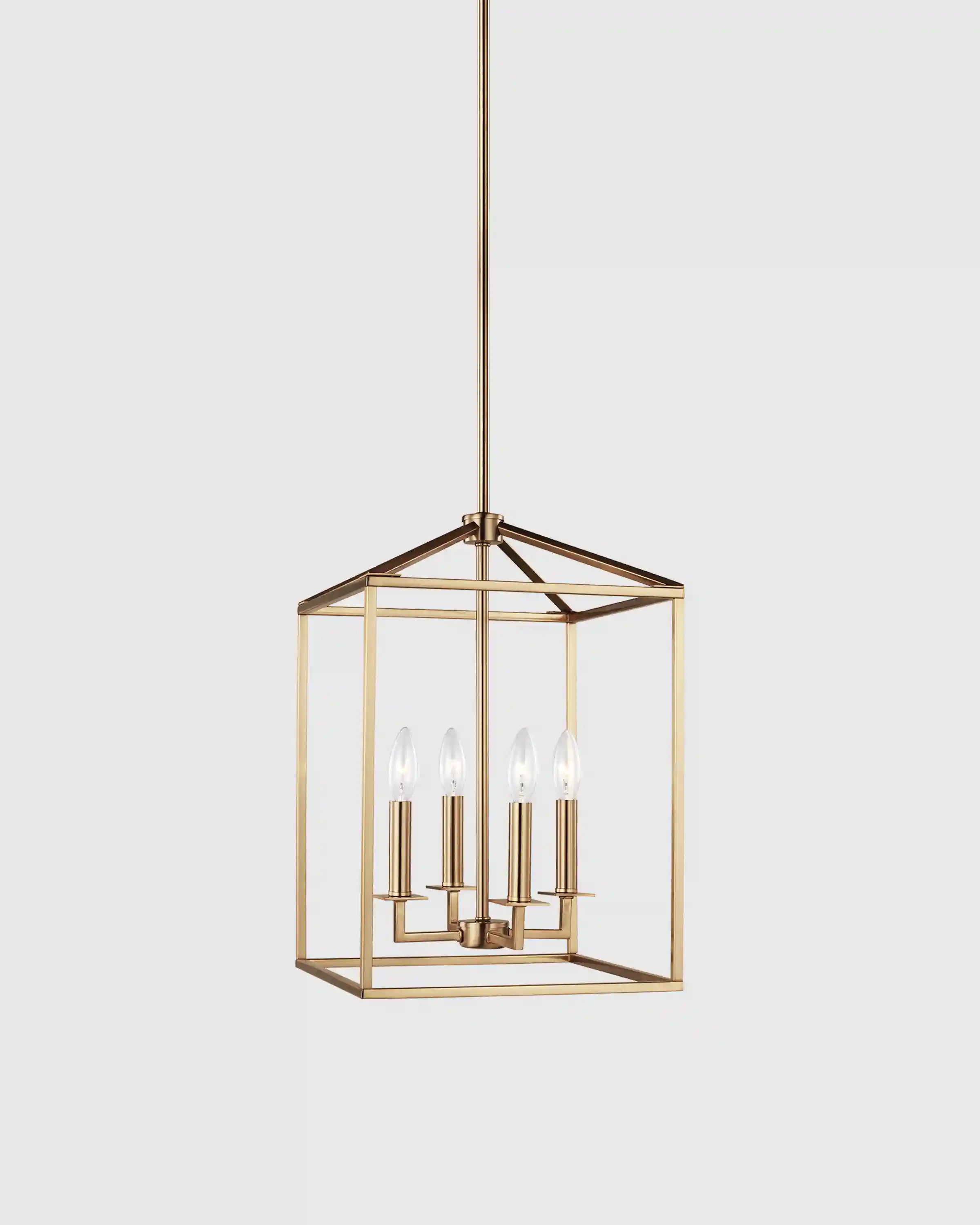 Steel Lantern Pendant Light