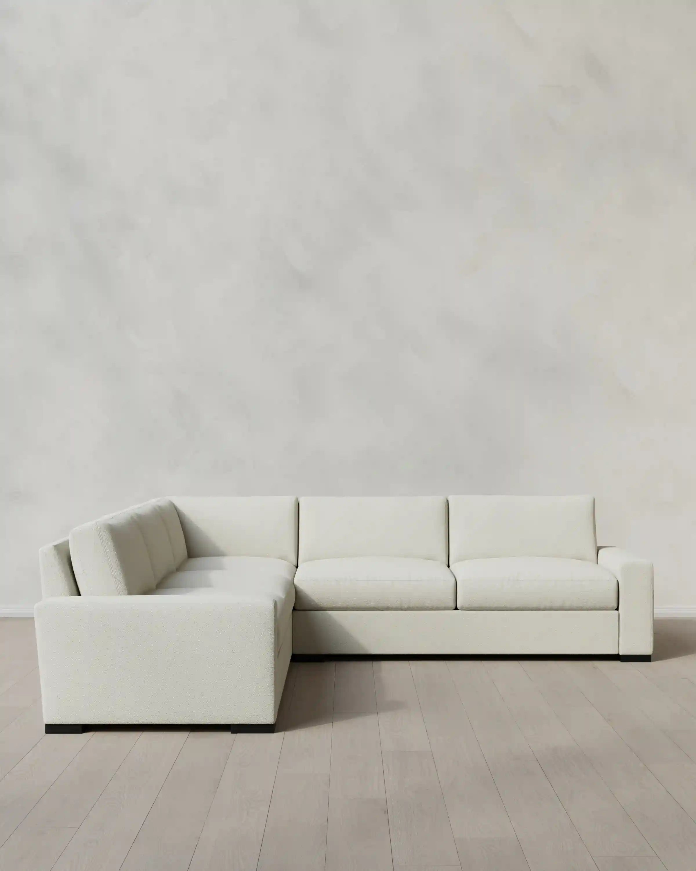 Stillman L Sectional in Performance Basketweave