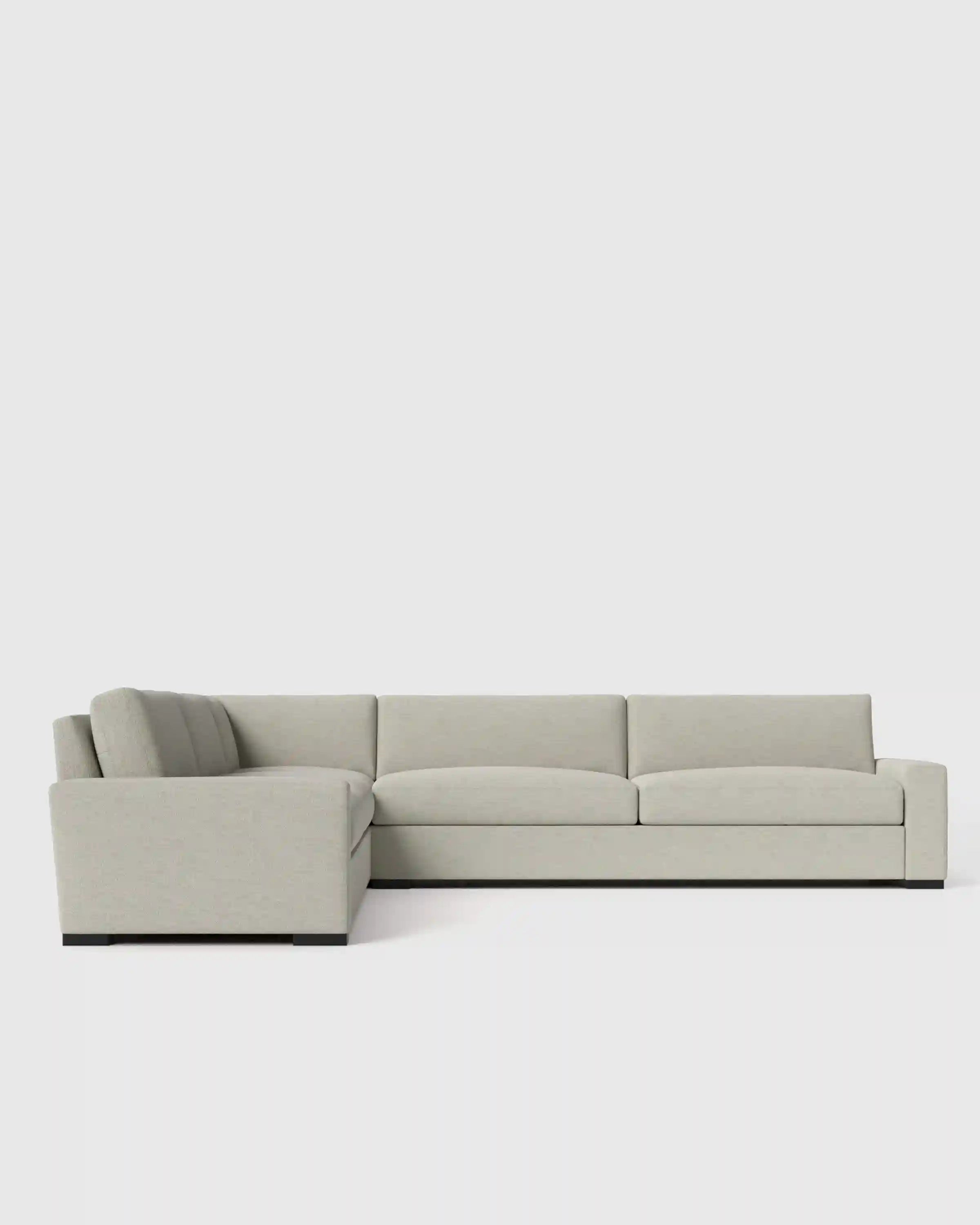 Stillman L Sectional in Performance Basketweave