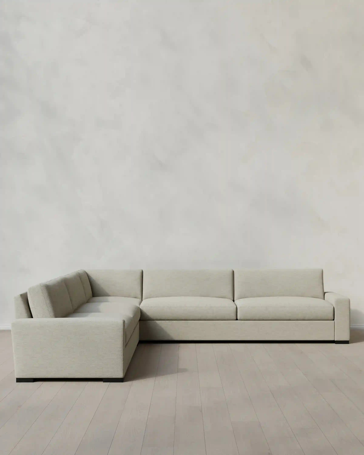 Stillman L Sectional in Performance Basketweave