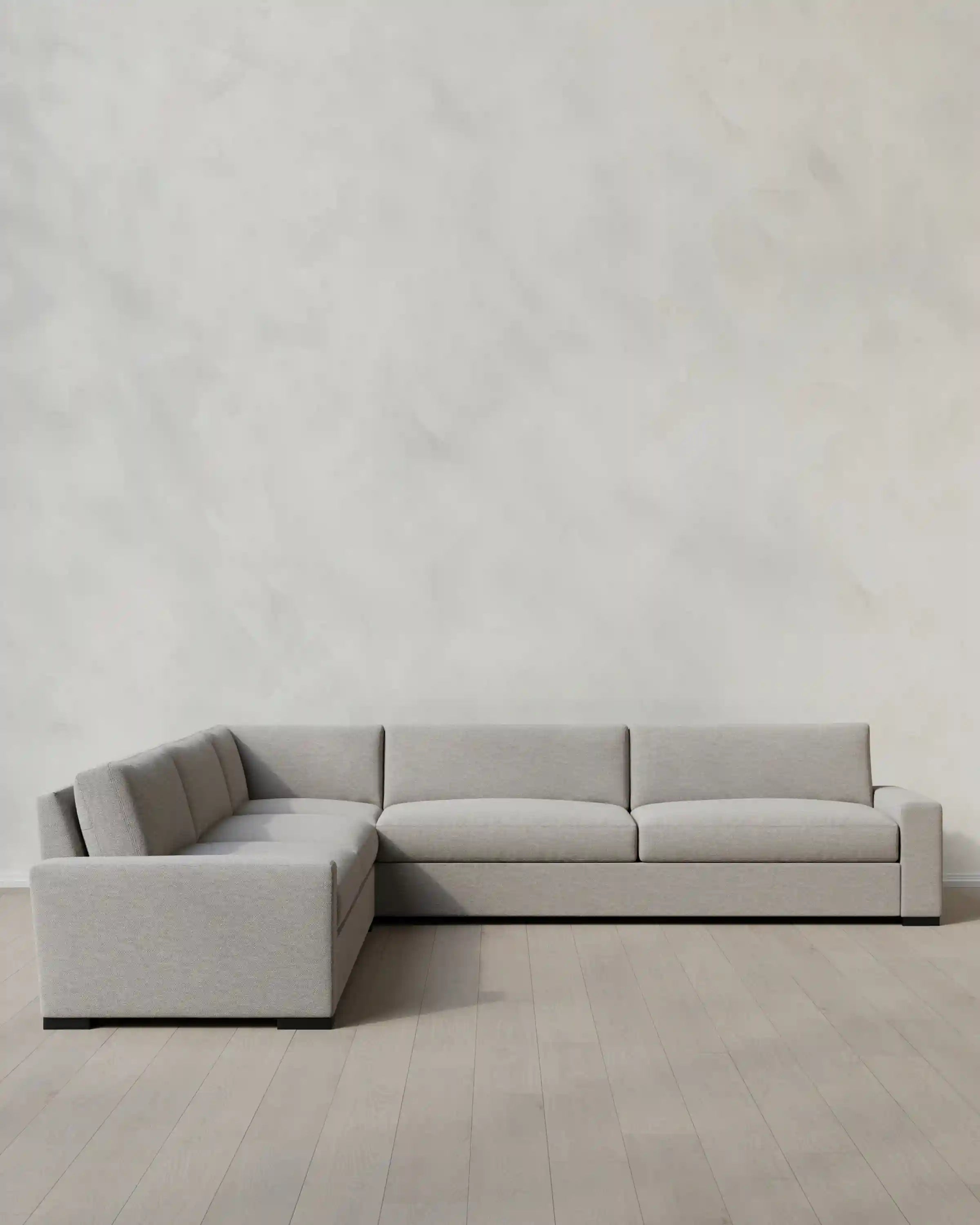 Stillman L Sectional in Performance Basketweave