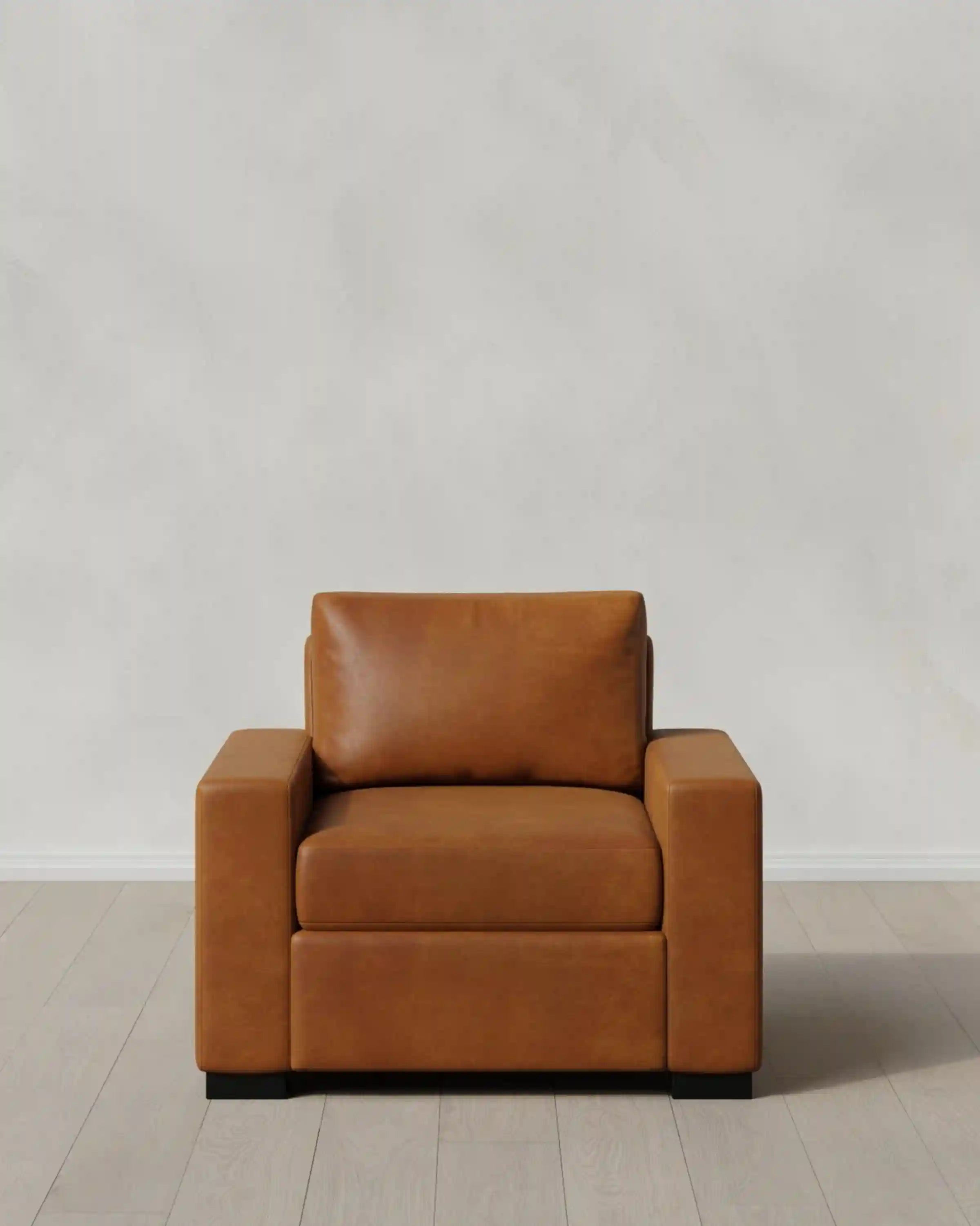 Stillman Accent Chair in Leather