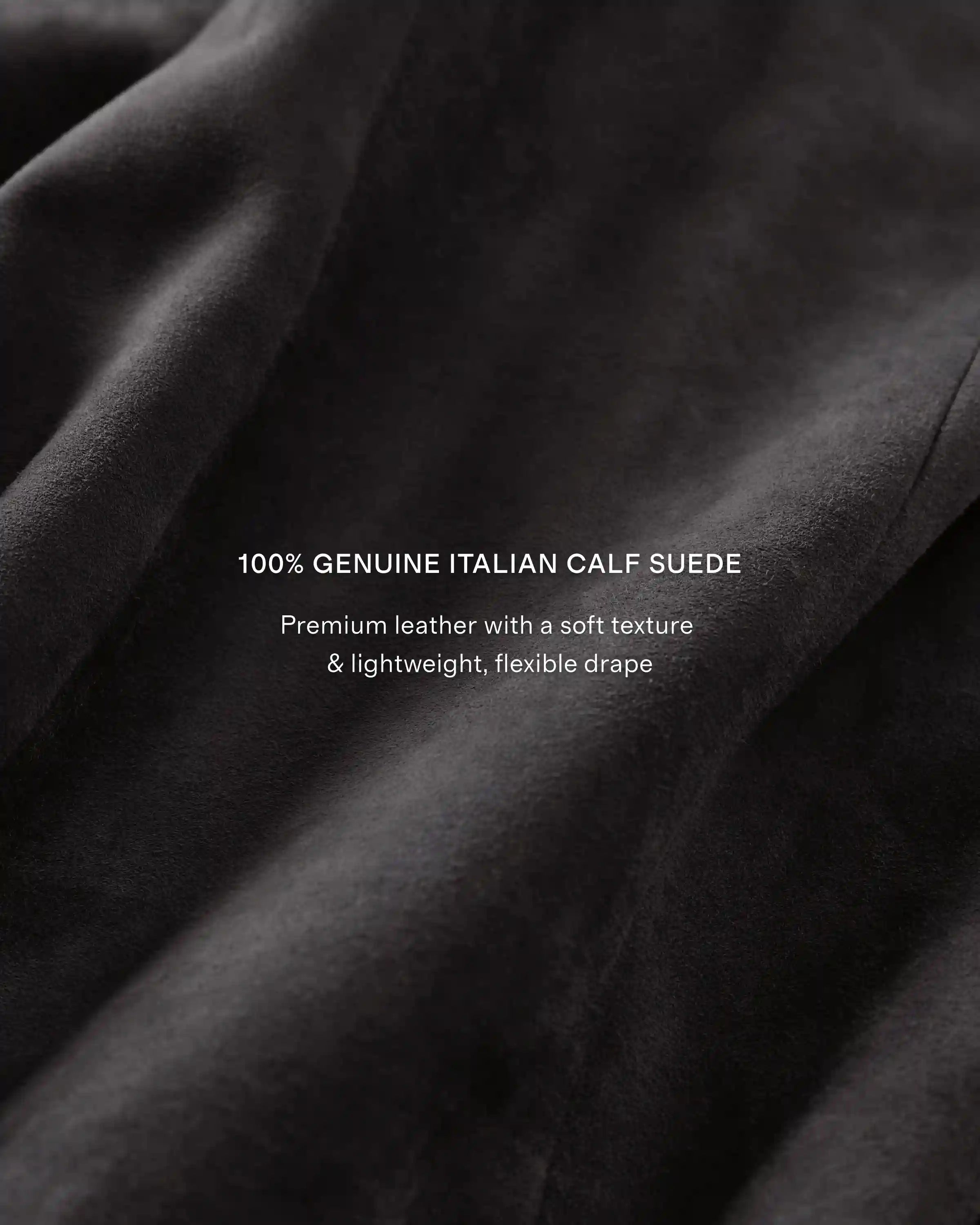 Italian Suede Trucker Jacket