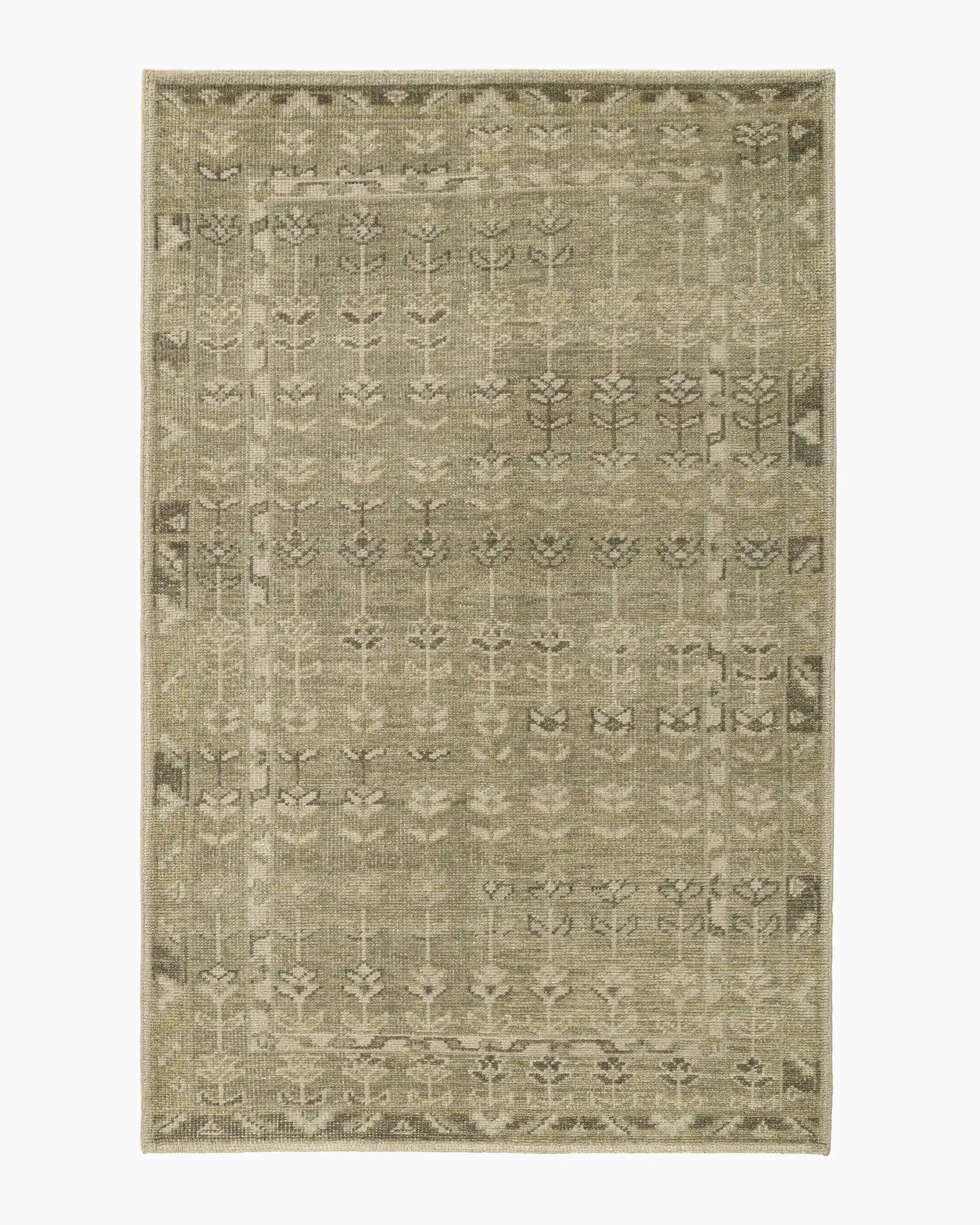 Mabel Hand-Knotted Wool Rug
