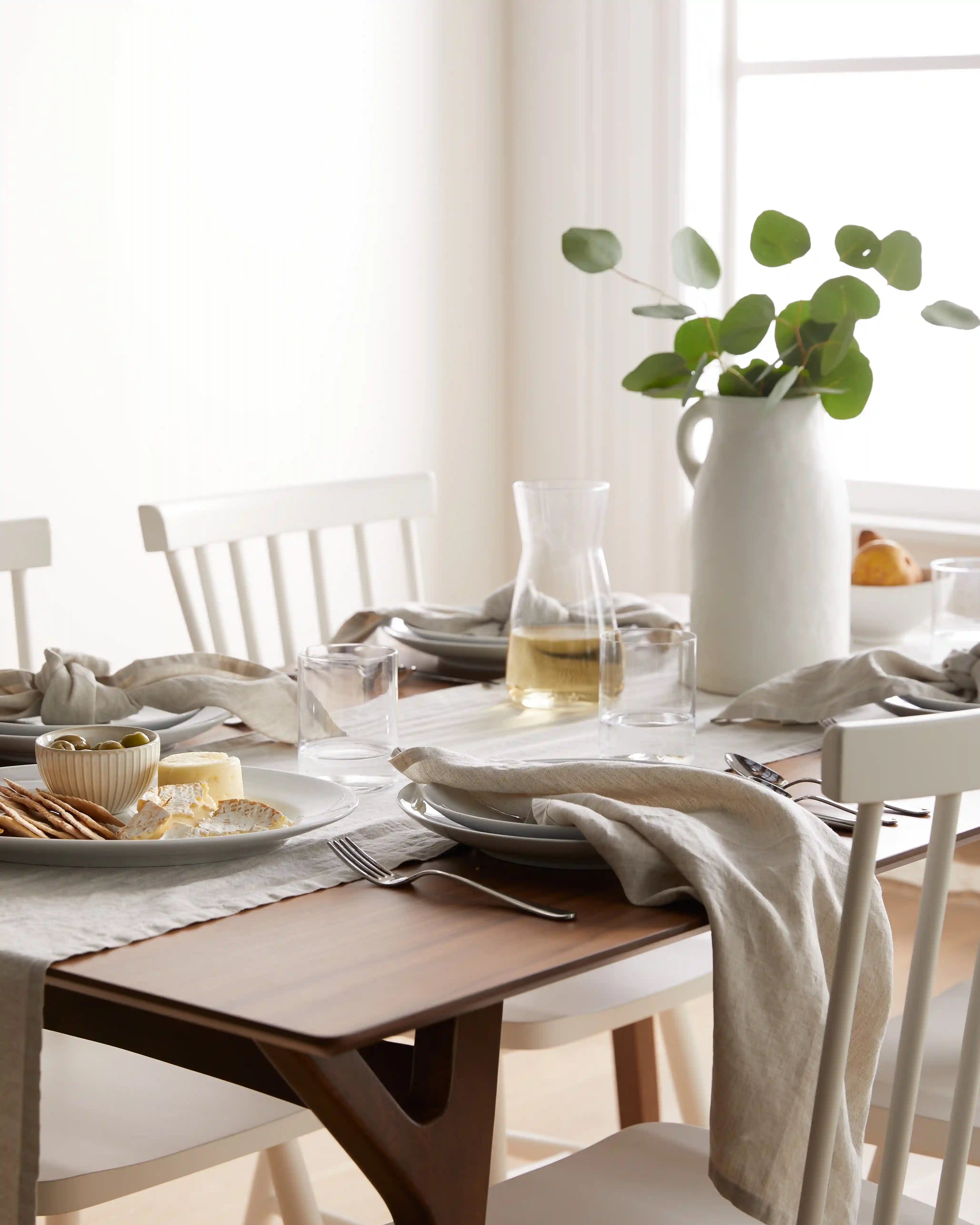 European Linen Napkins, Set of 12