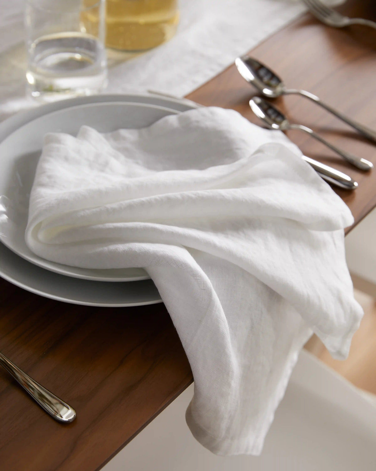 European Linen Napkins, Set of 12
