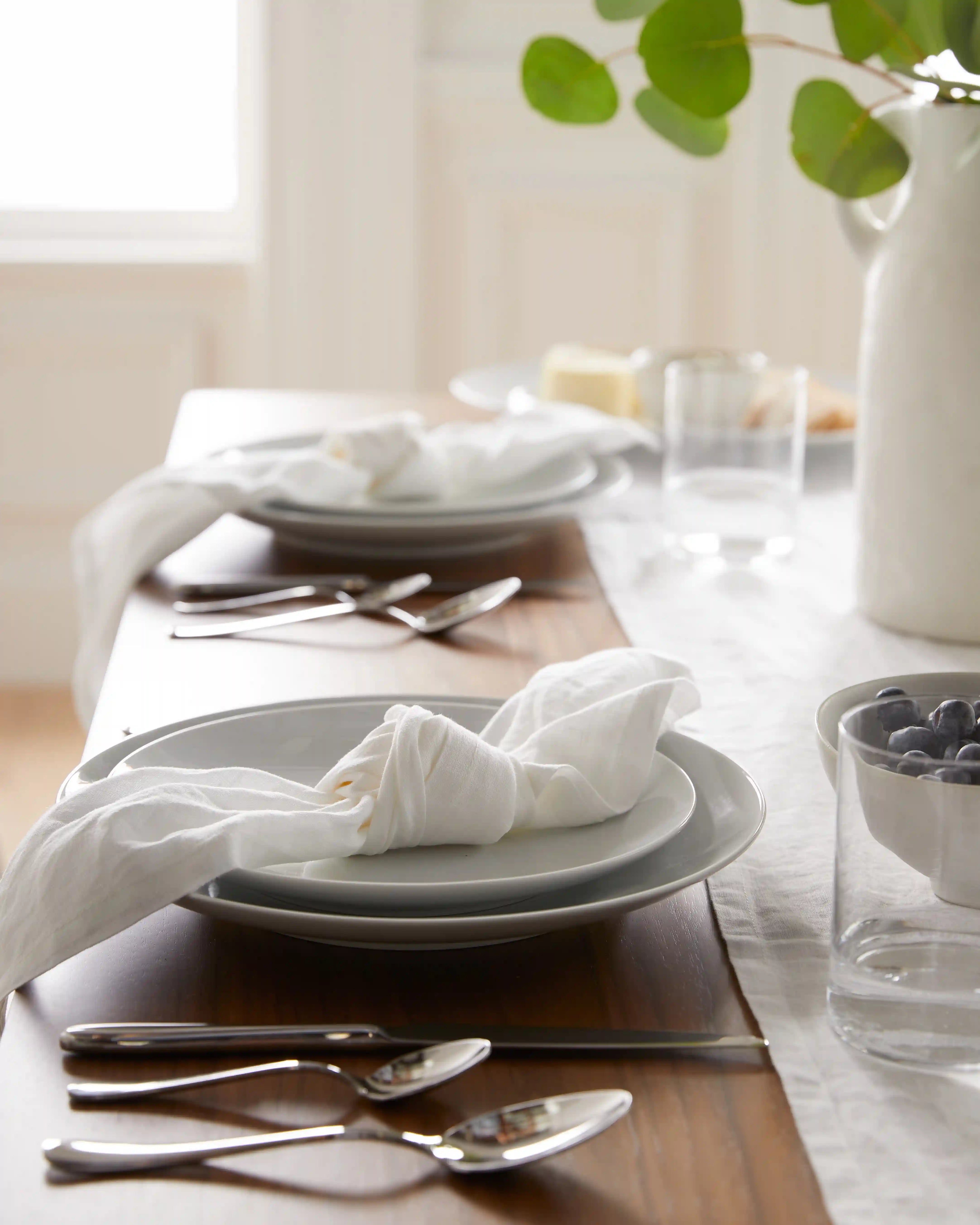 European Linen Napkins, Set of 12