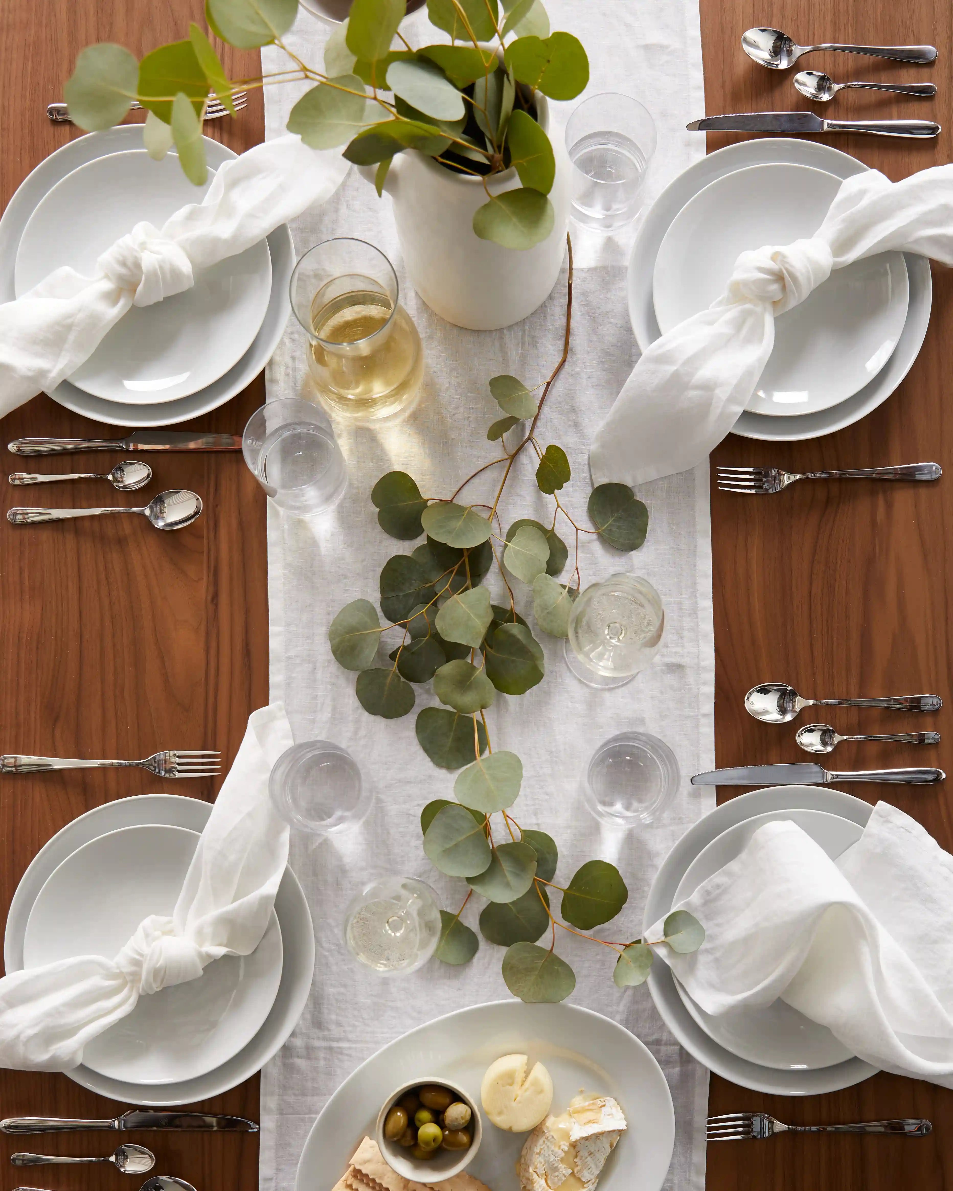 European Linen Napkins, Set of 12