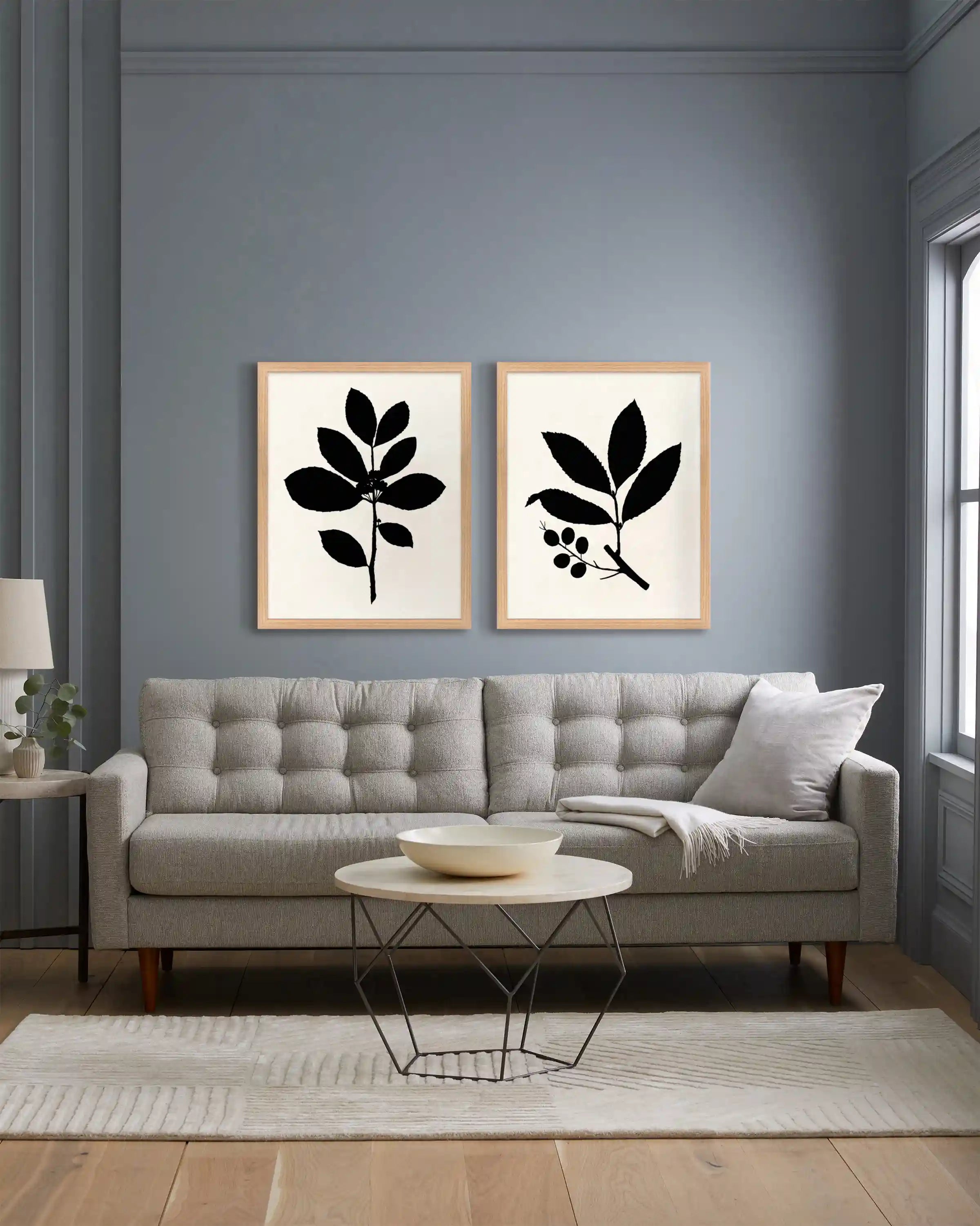 Tea Tree, Cherry Laurel by Philippa Katz (Set of 2)