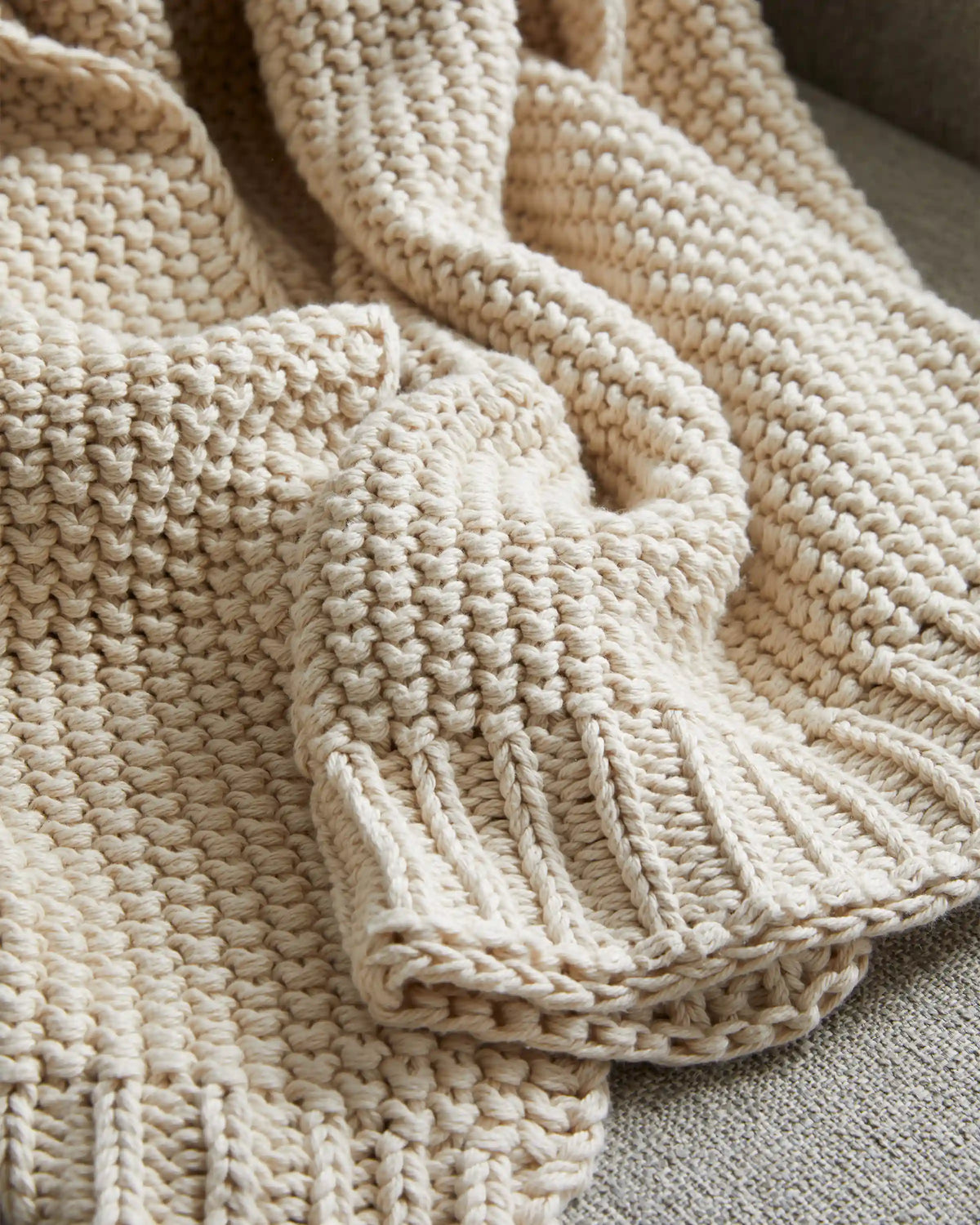 Cotton Fisherman Throw