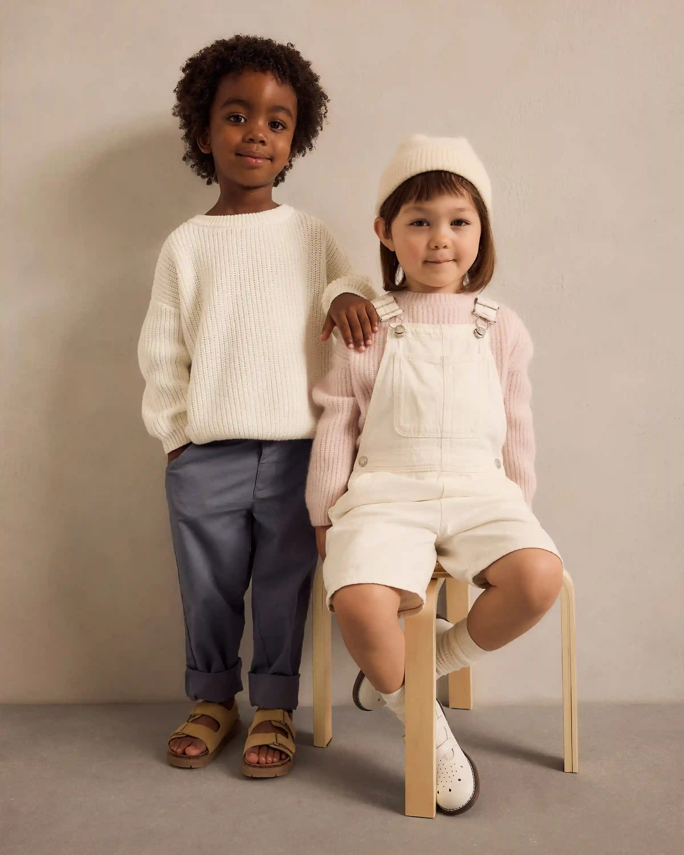 Washable Cashmere Fisherman Tunic Sweater