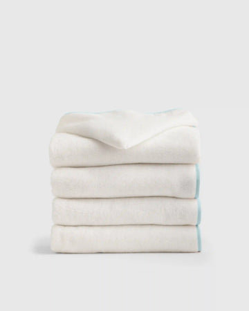 Organic Turkish Cotton Kids Hooded Towel Set 4-Pack