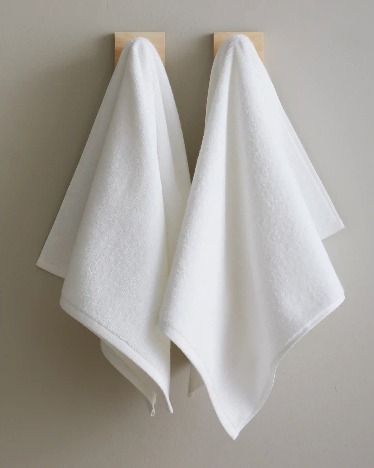 Turkish Ribbed Quick Dry Hand Towel (Set of 2)