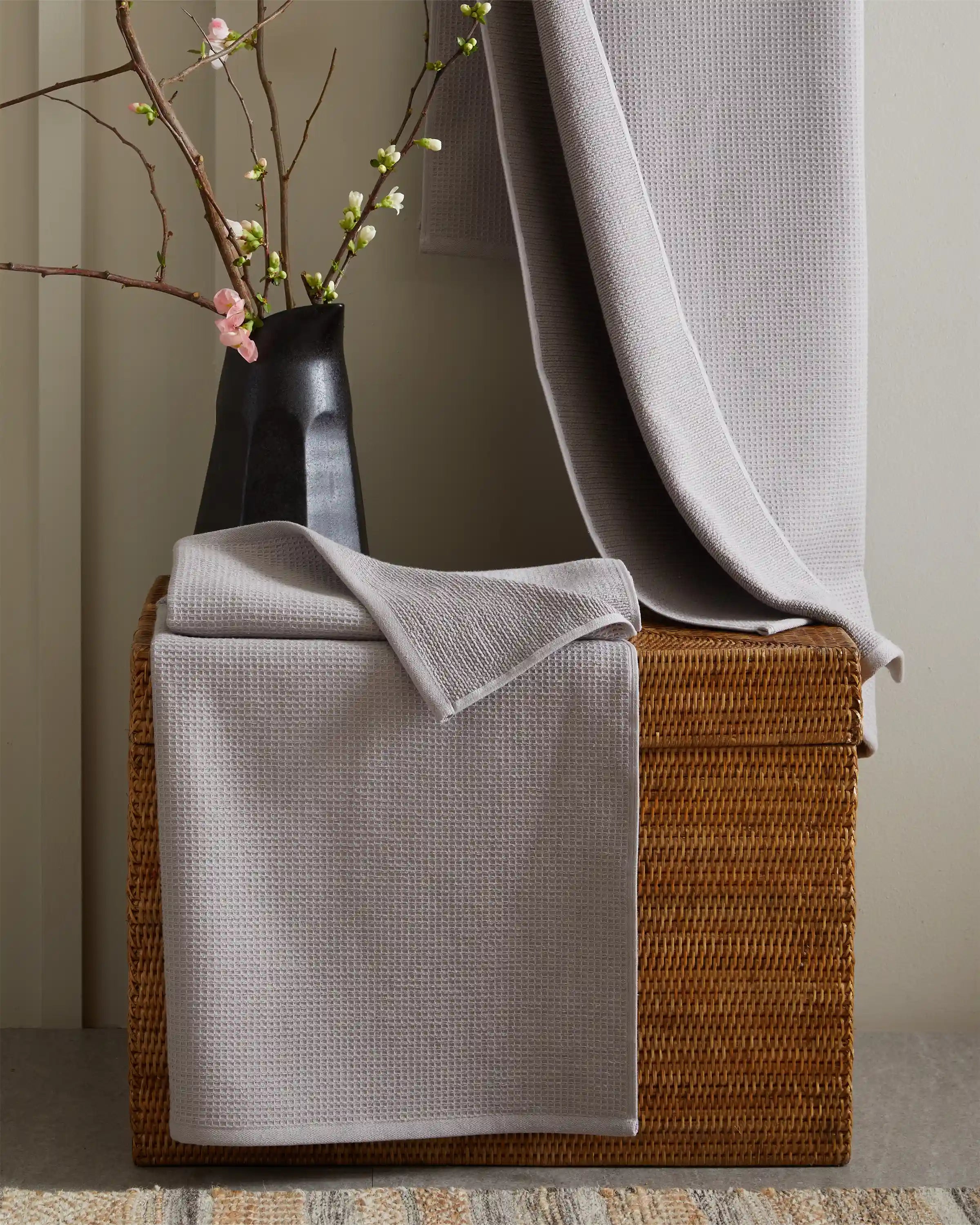 Turkish Waffle Terry Bath Sheet (Set of 2)