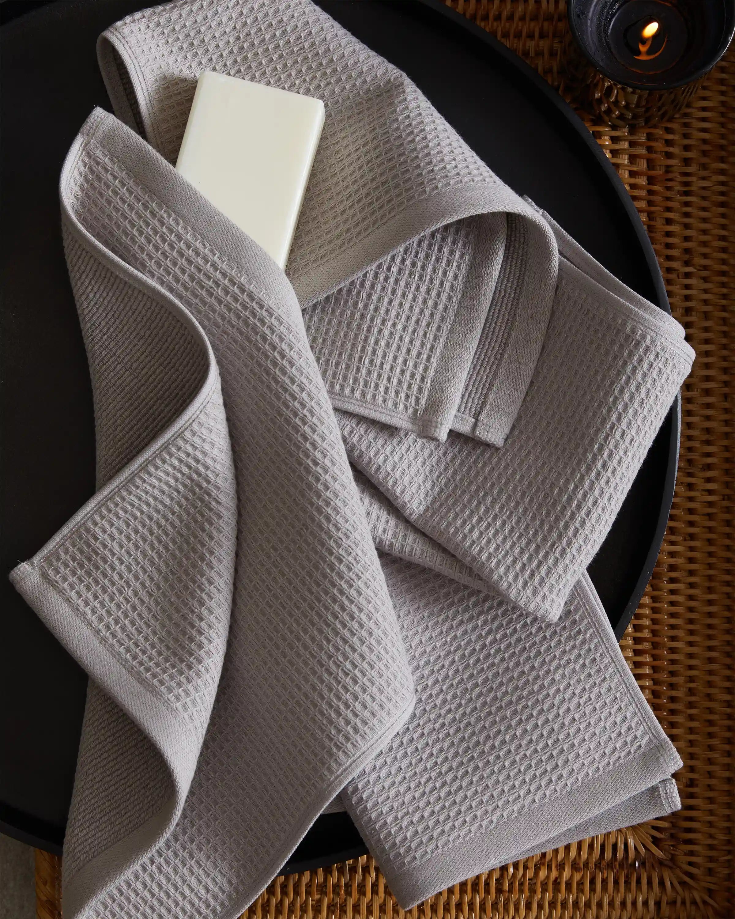 Turkish Waffle Terry Bath Sheet Bundle