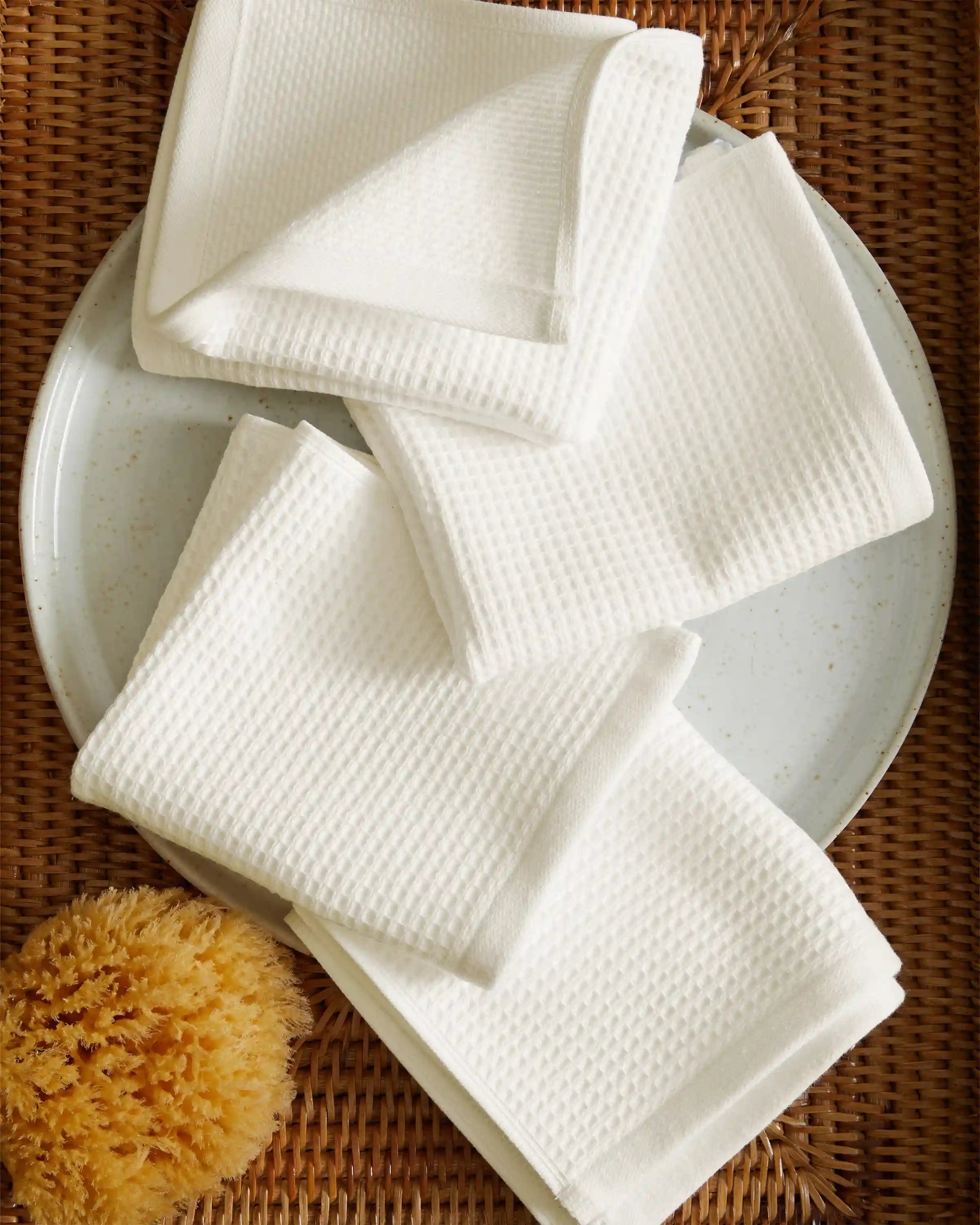 Turkish Waffle Terry Washcloth (Set of 4)