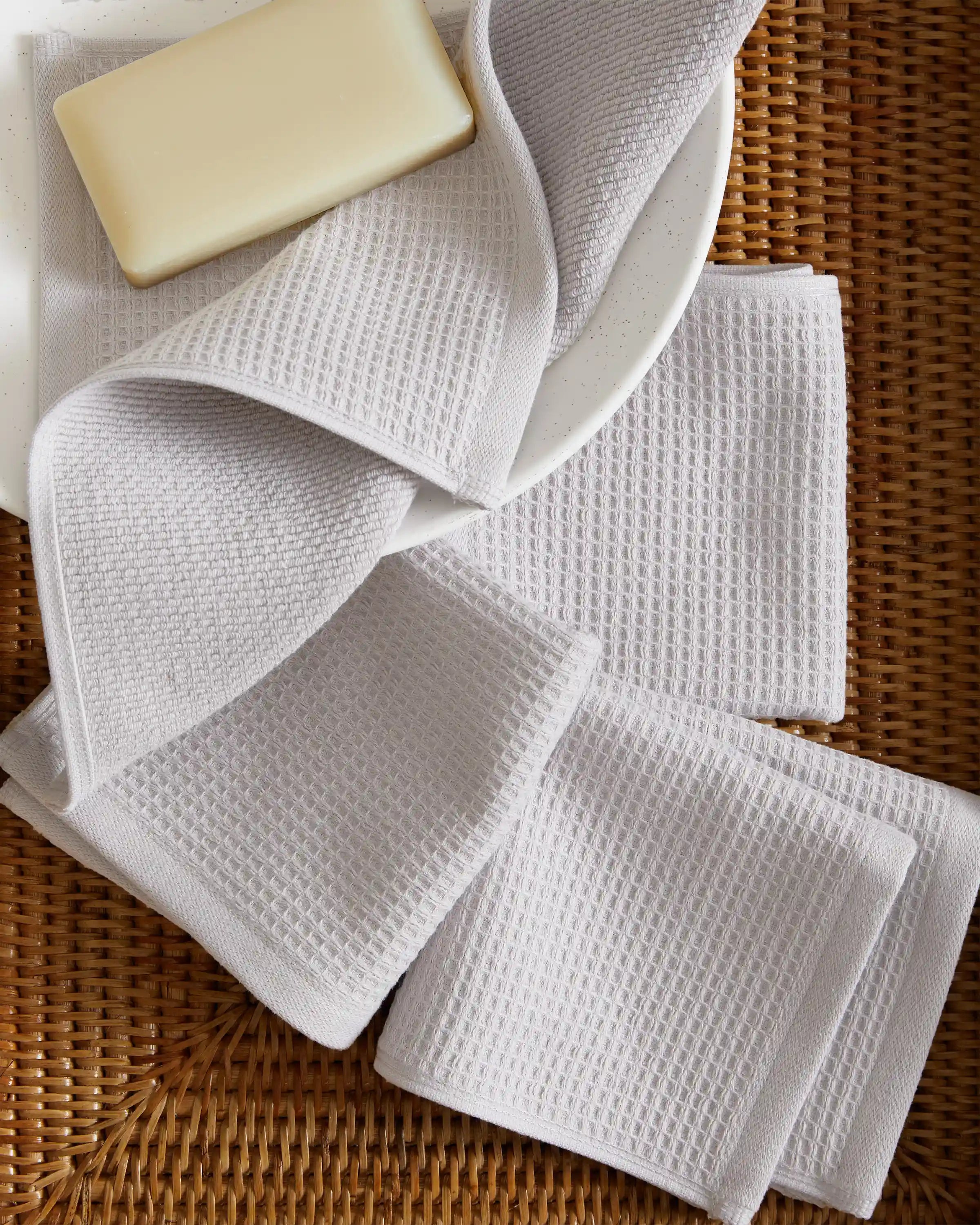 Turkish Waffle Terry Bath Towel Bundle