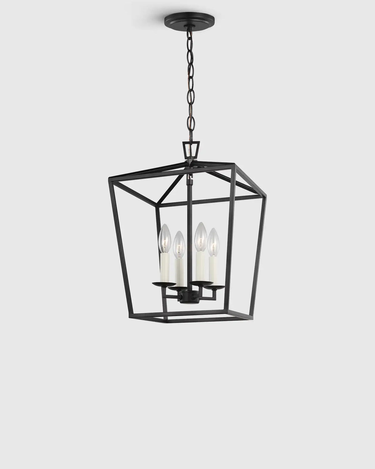 Traditional Steel Lantern Pendant