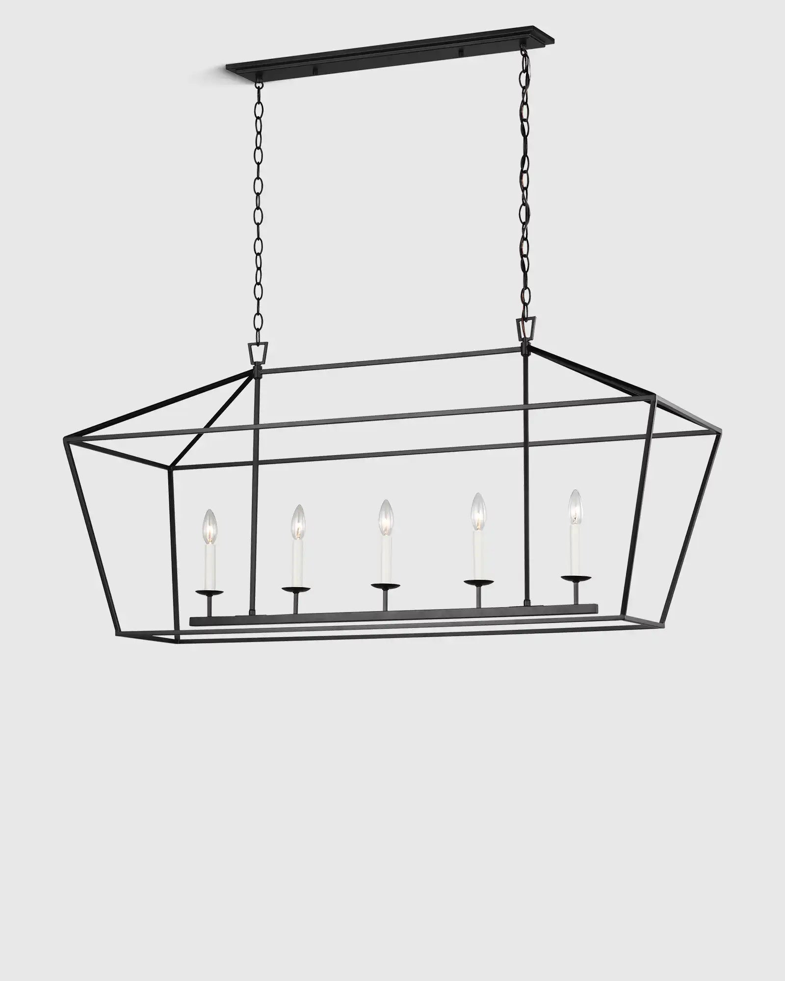Traditional Steel Lantern Pendant