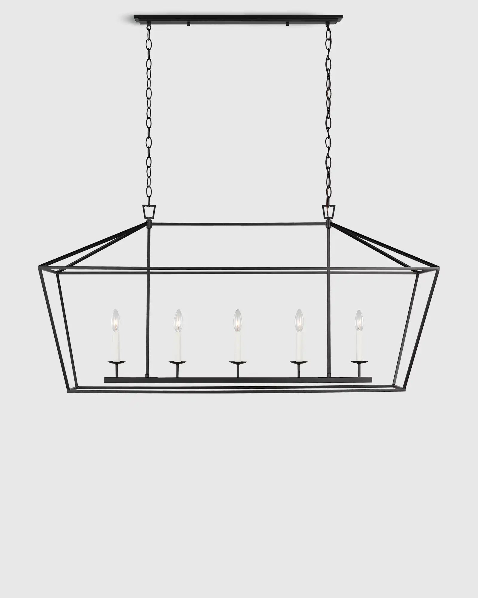 Traditional Steel Lantern Pendant