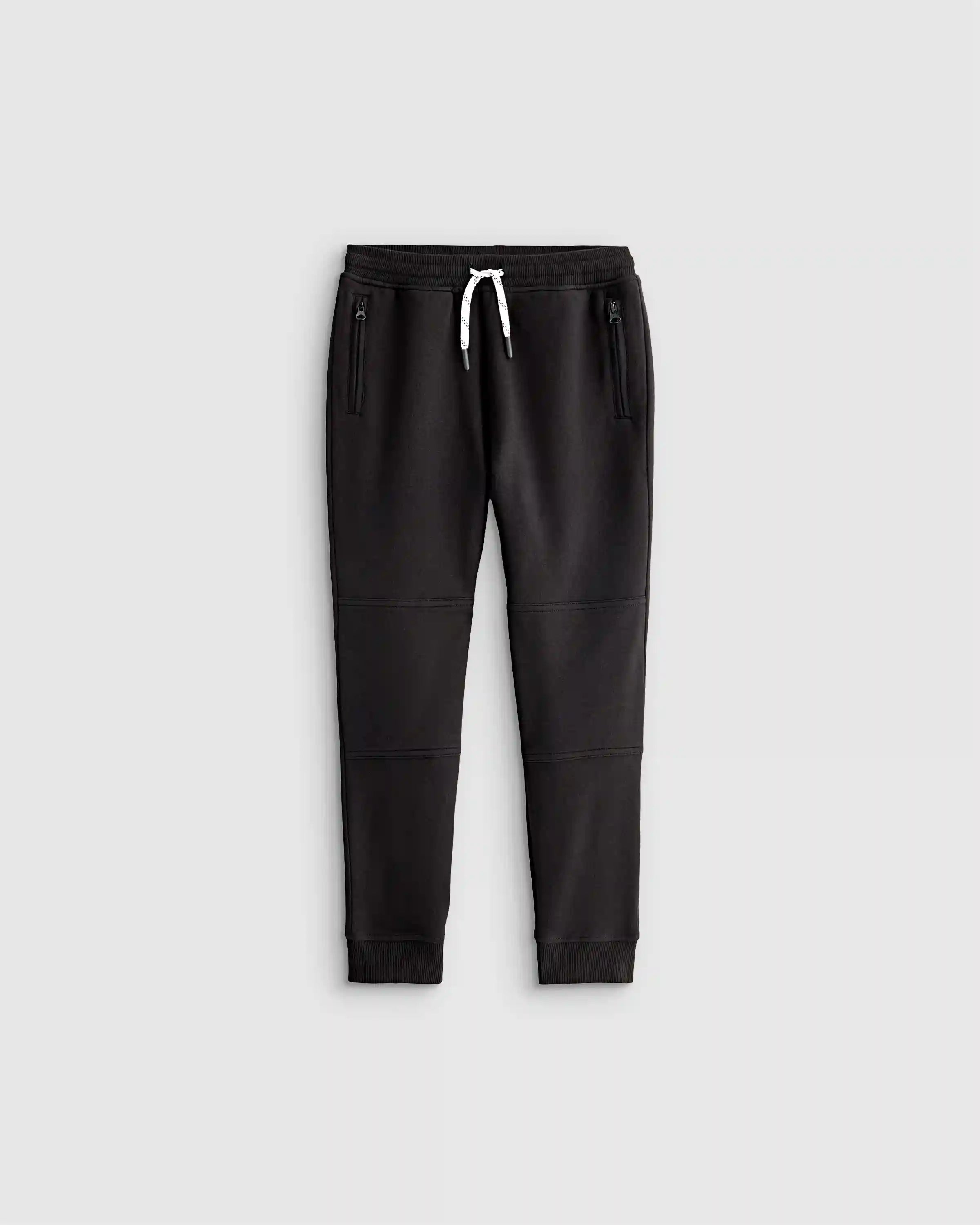 Organic Cotton French Terry Reinforced Knee Slim Jogger