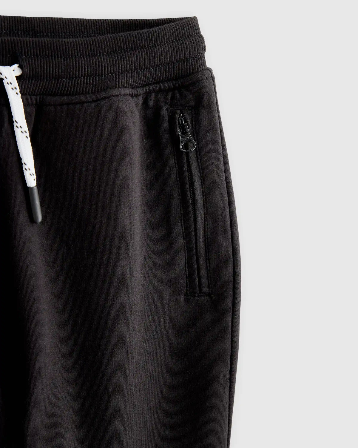 Organic Cotton French Terry Reinforced Knee Slim Jogger