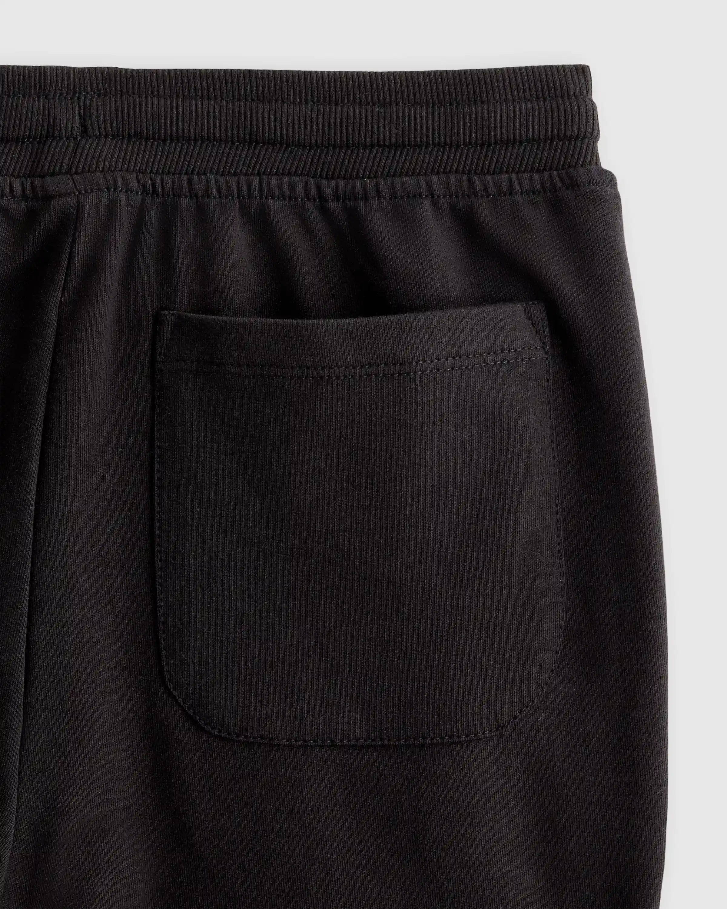 Organic Cotton French Terry Reinforced Knee Slim Jogger