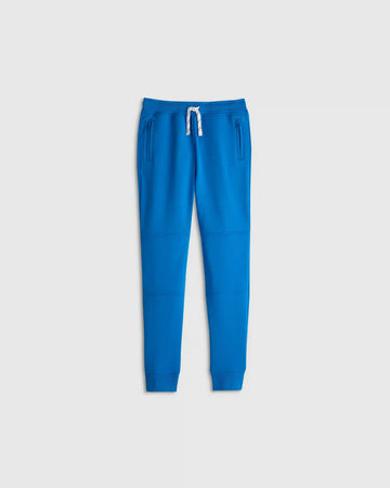 Organic Cotton French Terry Reinforced Knee Slim Jogger