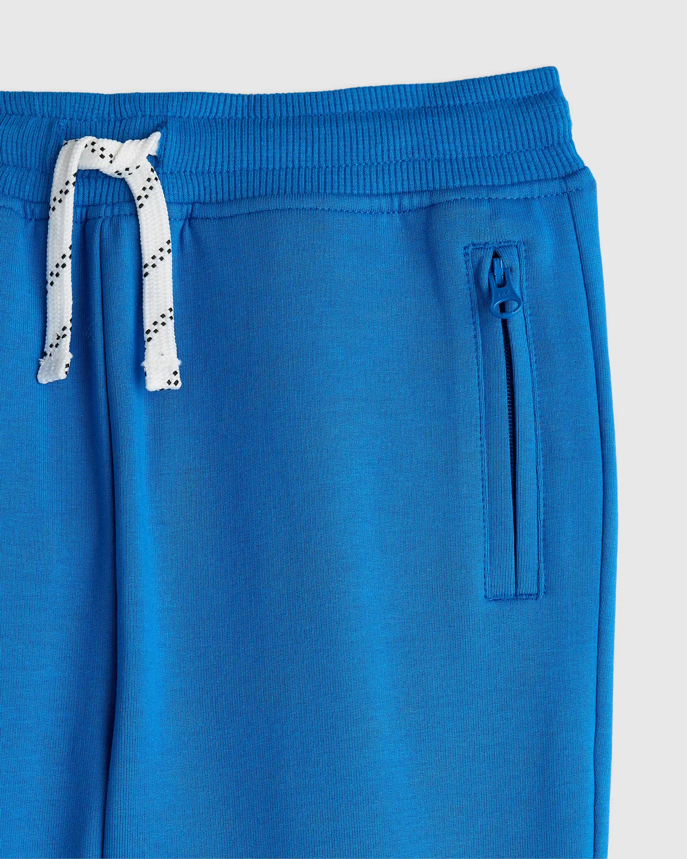 Organic Cotton French Terry Reinforced Knee Slim Jogger