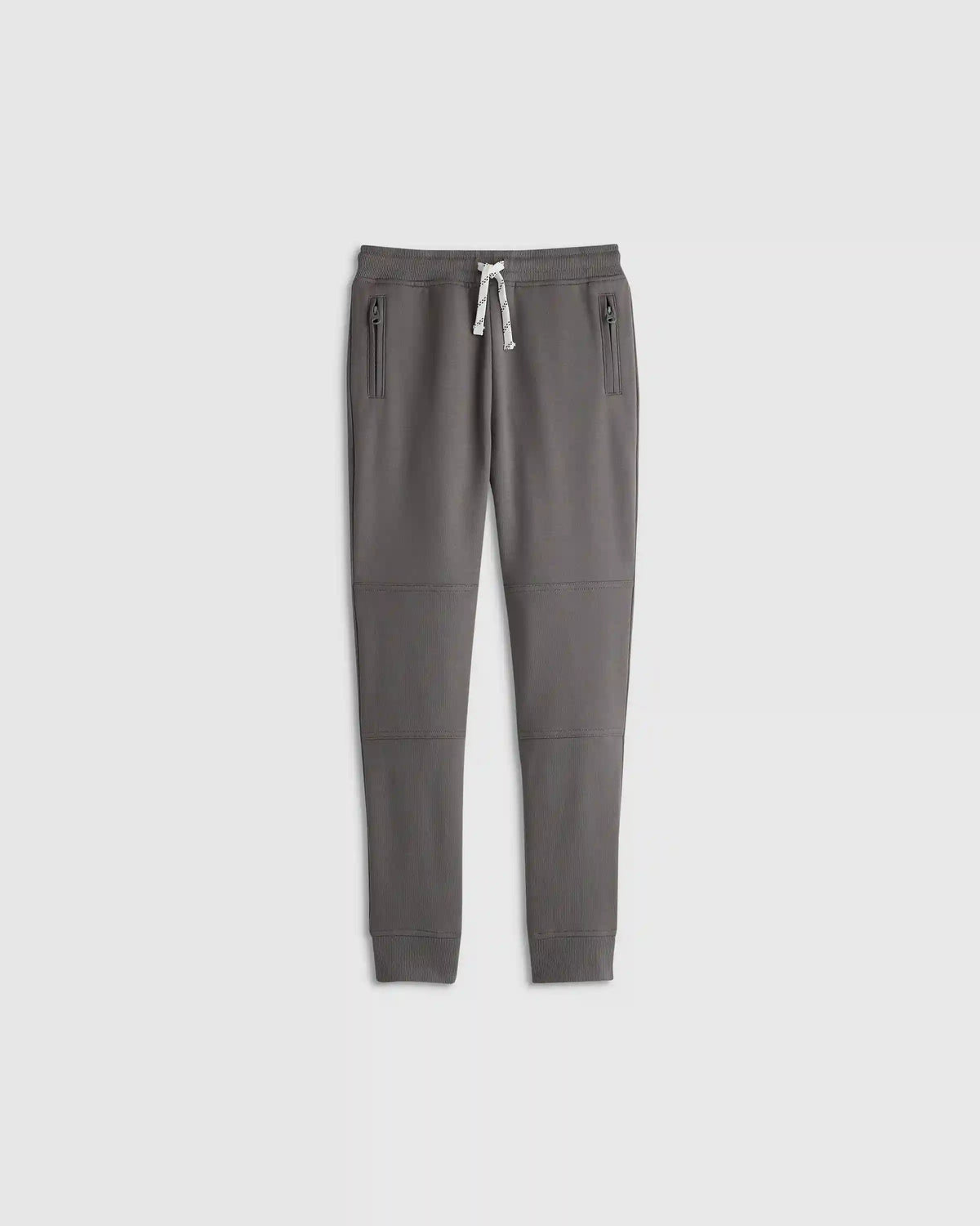 Organic Cotton French Terry Reinforced Knee Slim Jogger