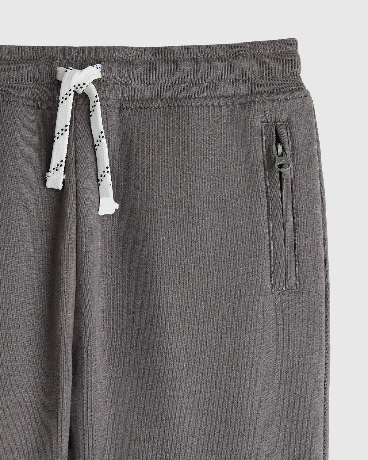 Organic Cotton French Terry Reinforced Knee Slim Jogger
