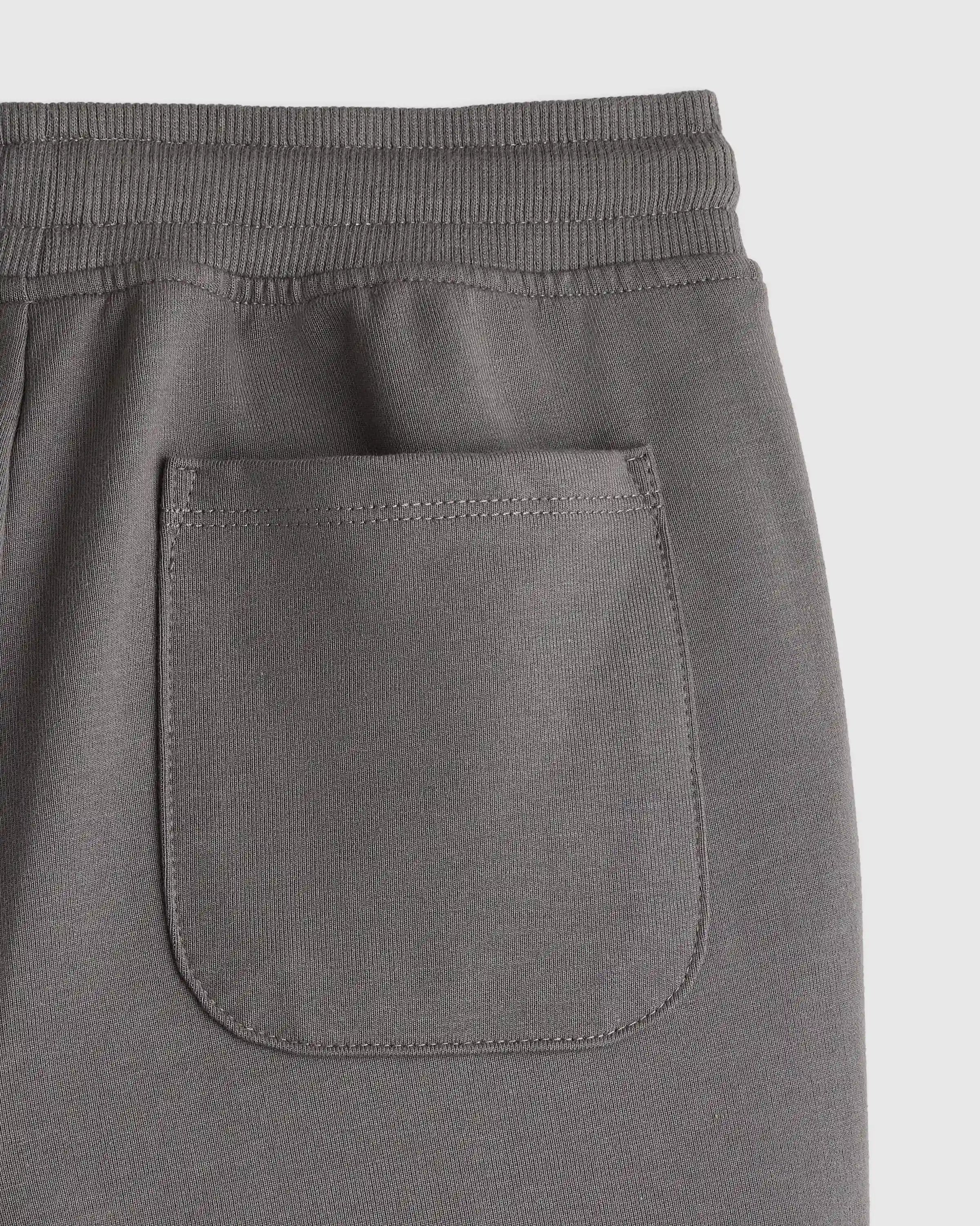 Organic Cotton French Terry Reinforced Knee Slim Jogger