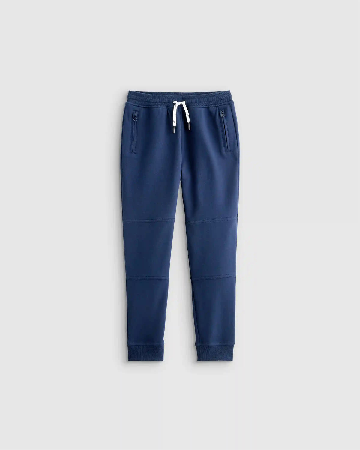 Organic Cotton French Terry Reinforced Knee Slim Jogger