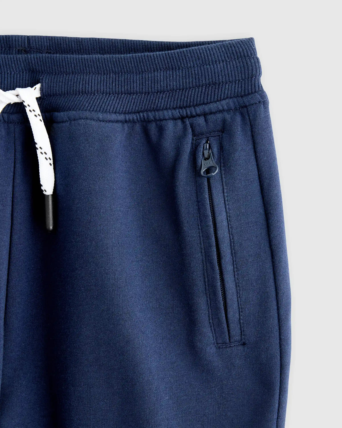 Organic Cotton French Terry Reinforced Knee Slim Jogger