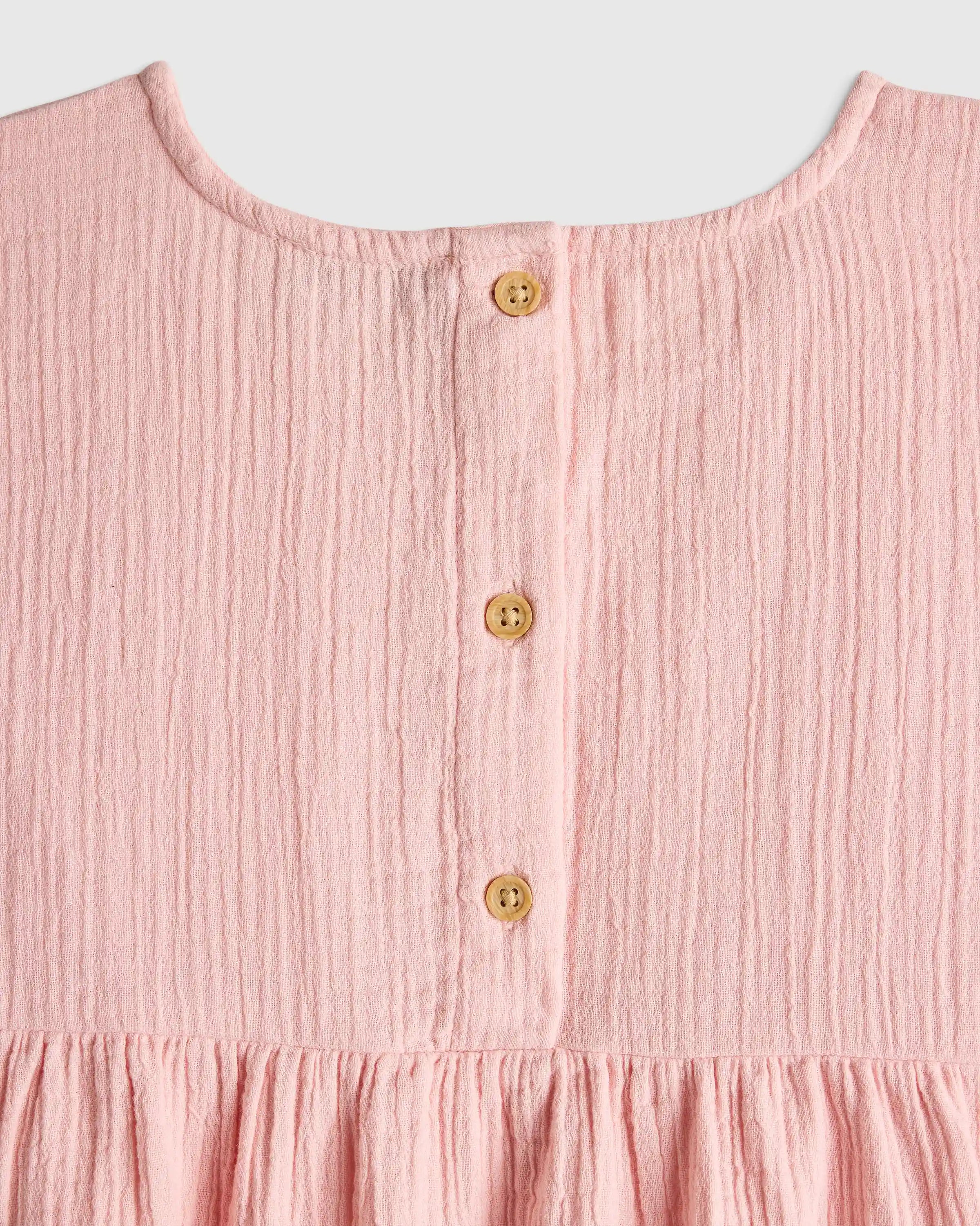 100% Organic Cotton Gauze Dress