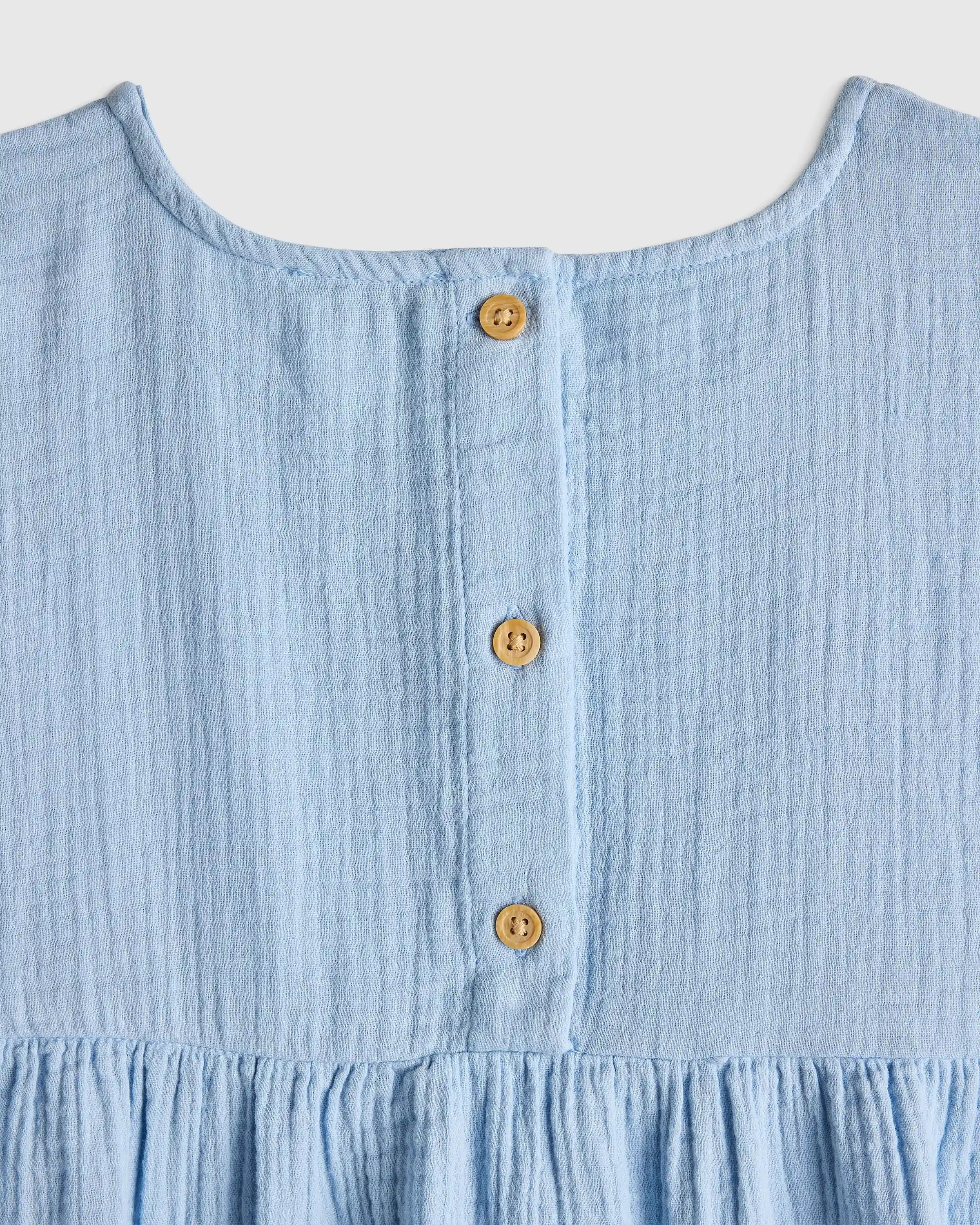 100% Organic Cotton Gauze Dress