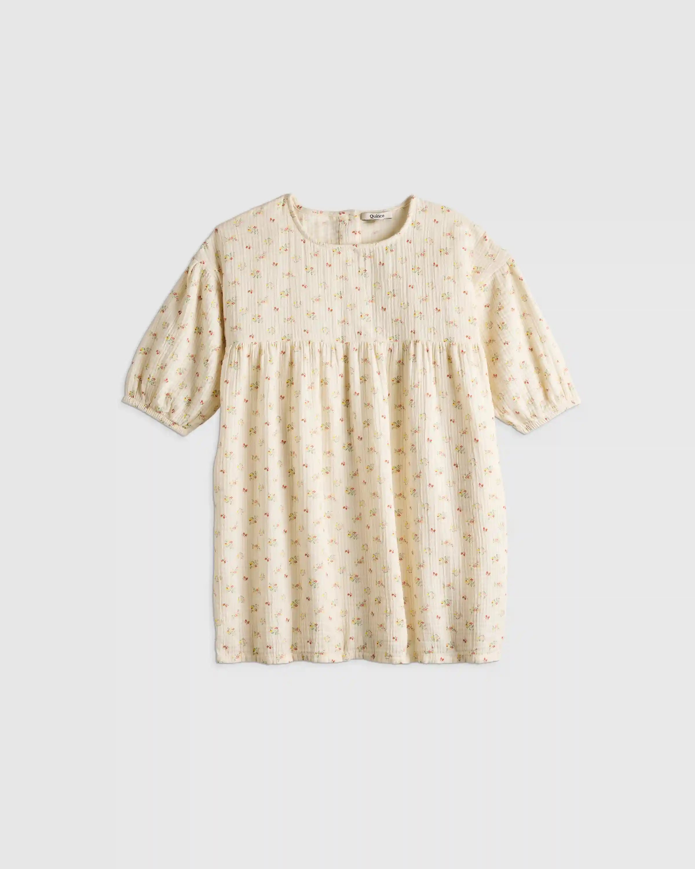 100% Organic Cotton Gauze Dress