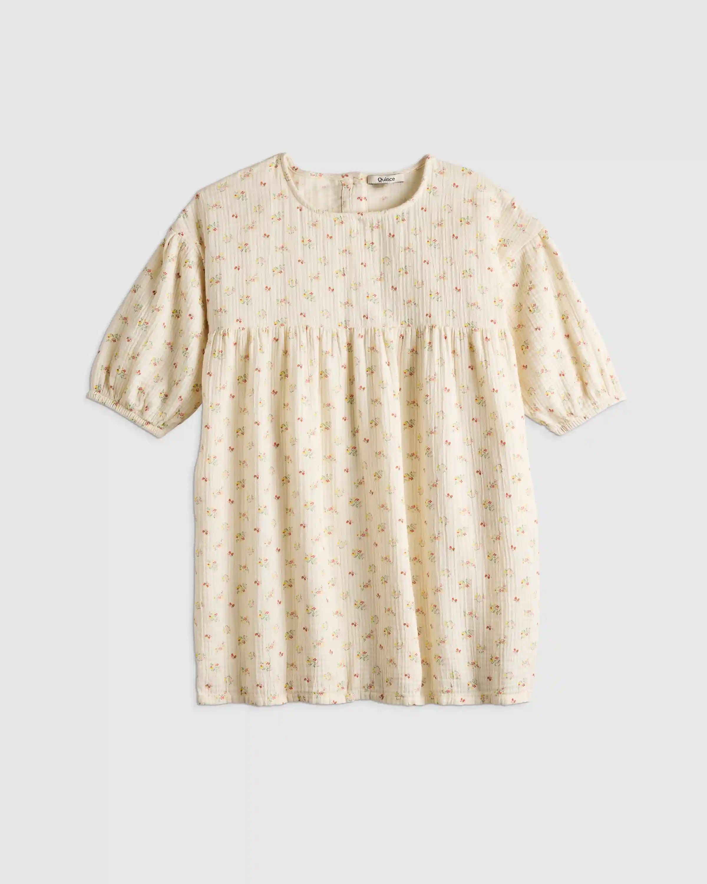 100% Organic Cotton Gauze Dress