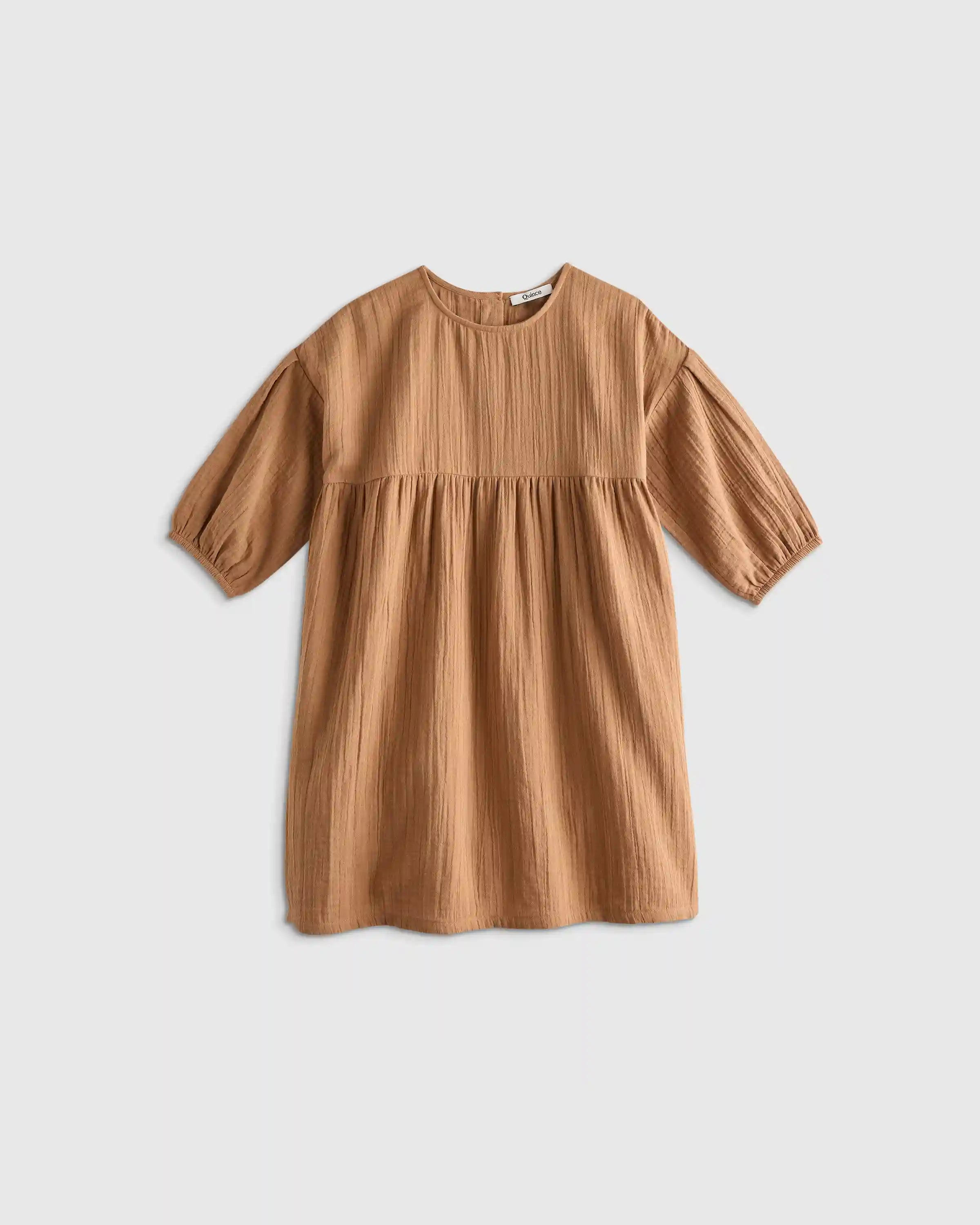 100% Organic Cotton Gauze Dress