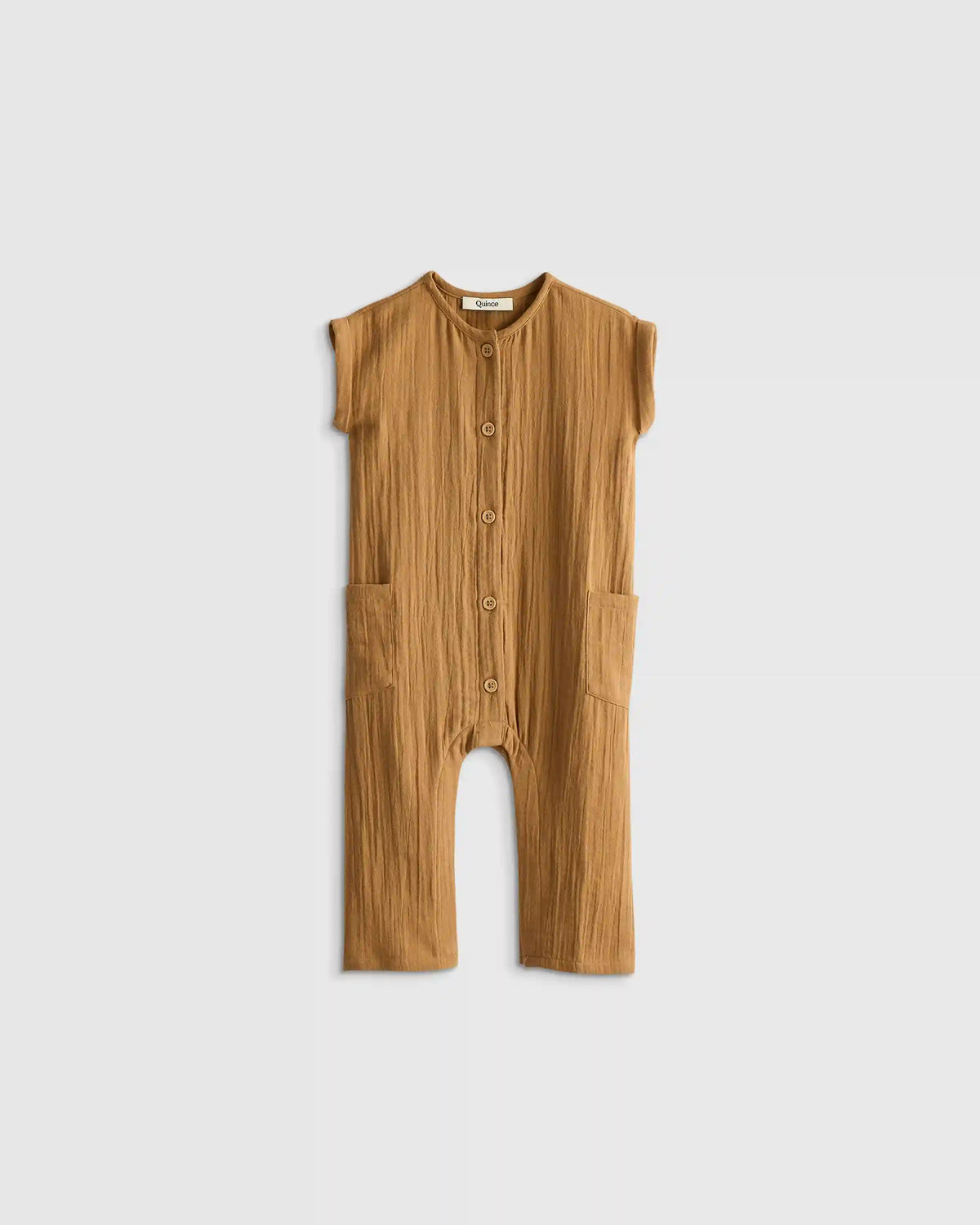 100% Organic Cotton Gauze Romper