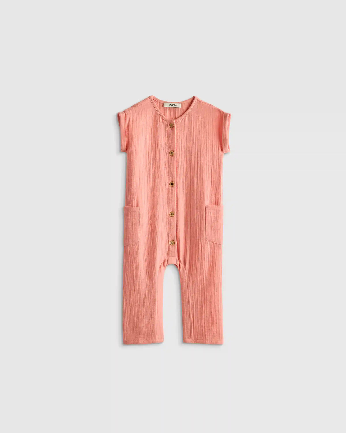100% Organic Cotton Gauze Romper