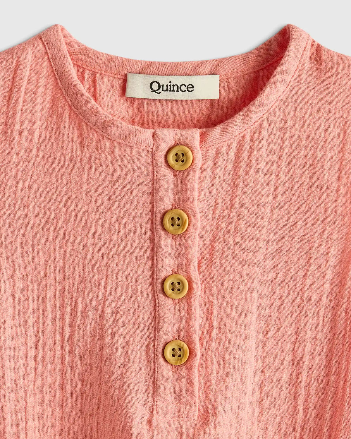 100% Organic Cotton Gauze Bubble Romper