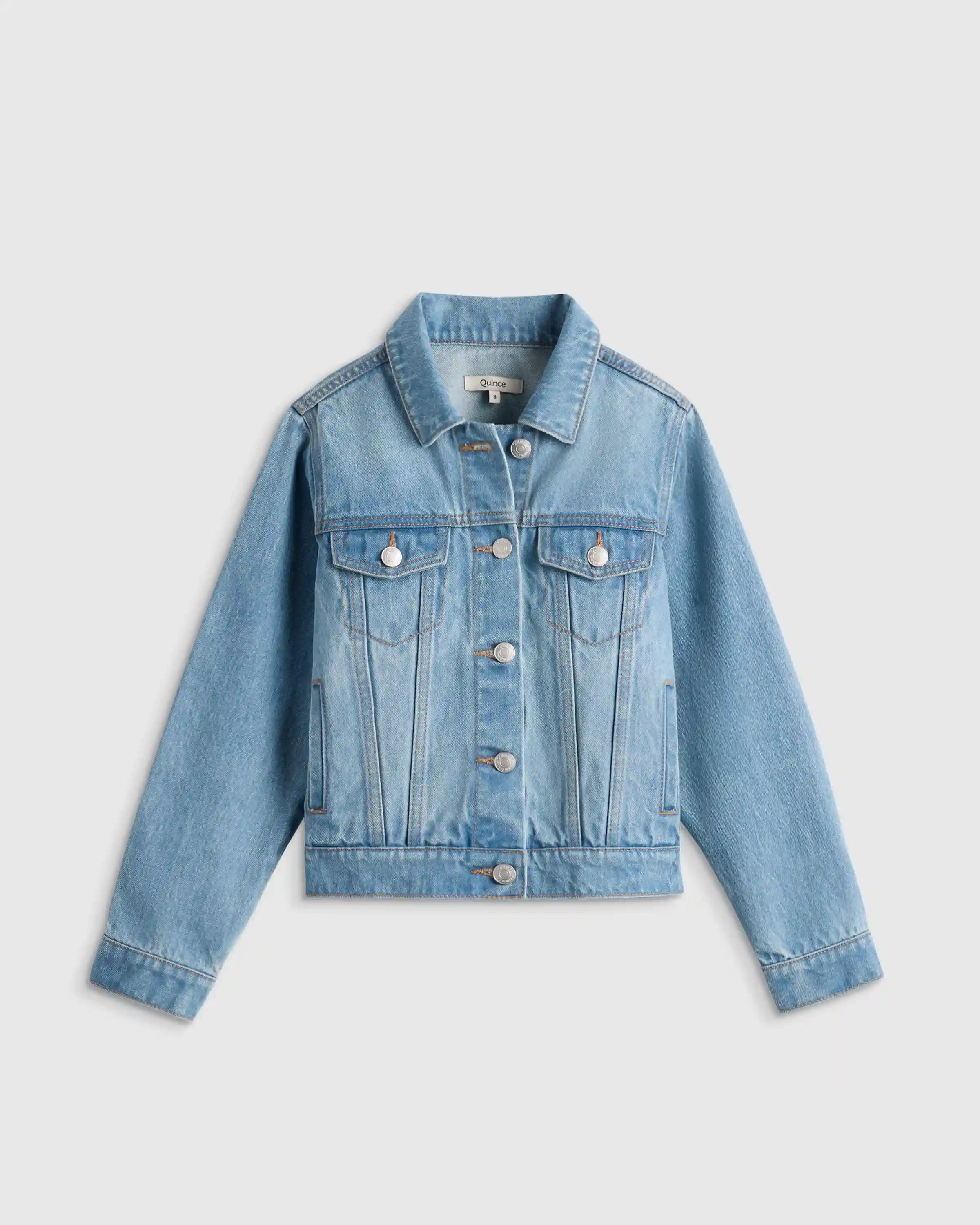 Boys 100% Organic Cotton Denim Jacket
