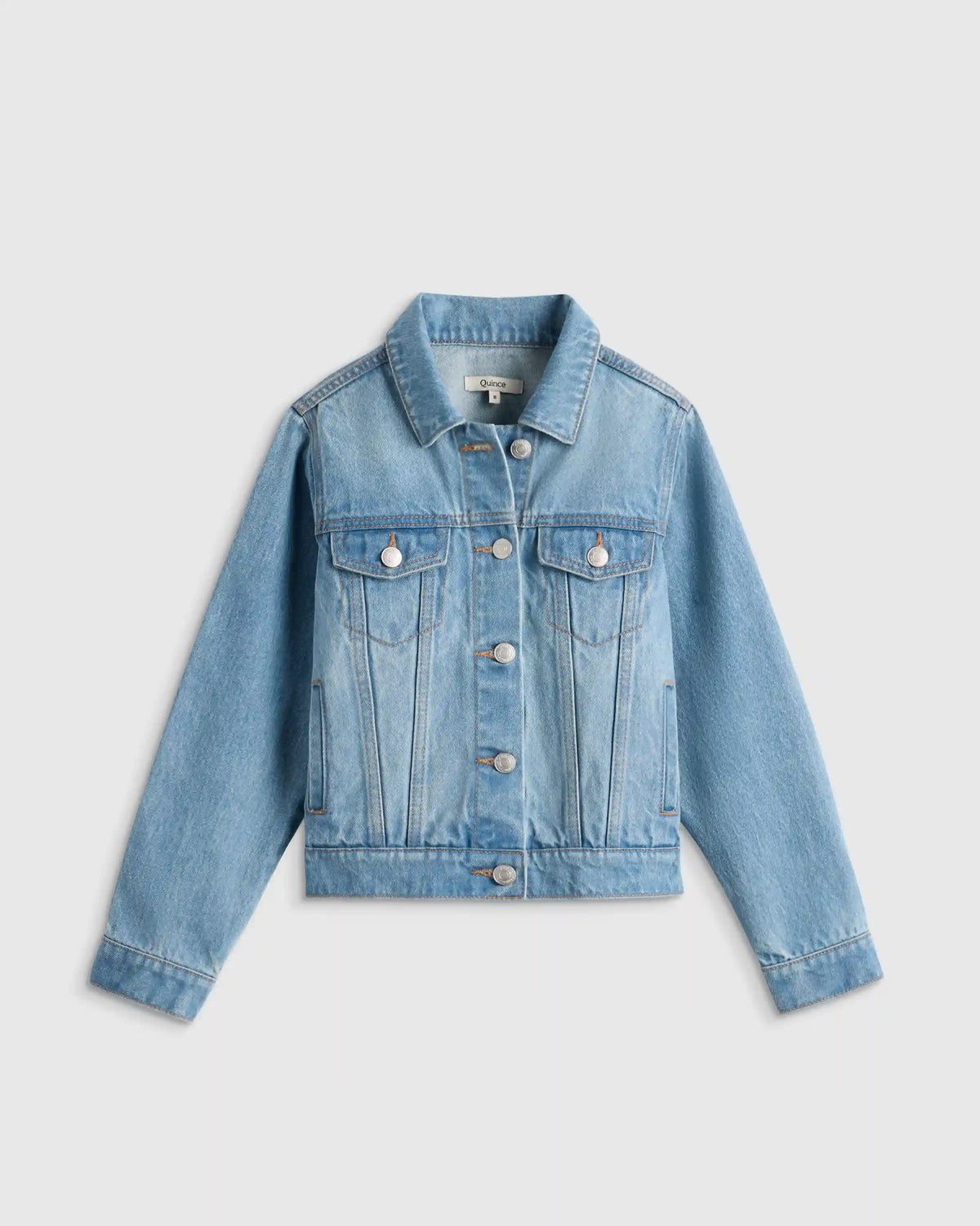 Girls 100% Organic Cotton Denim Jacket