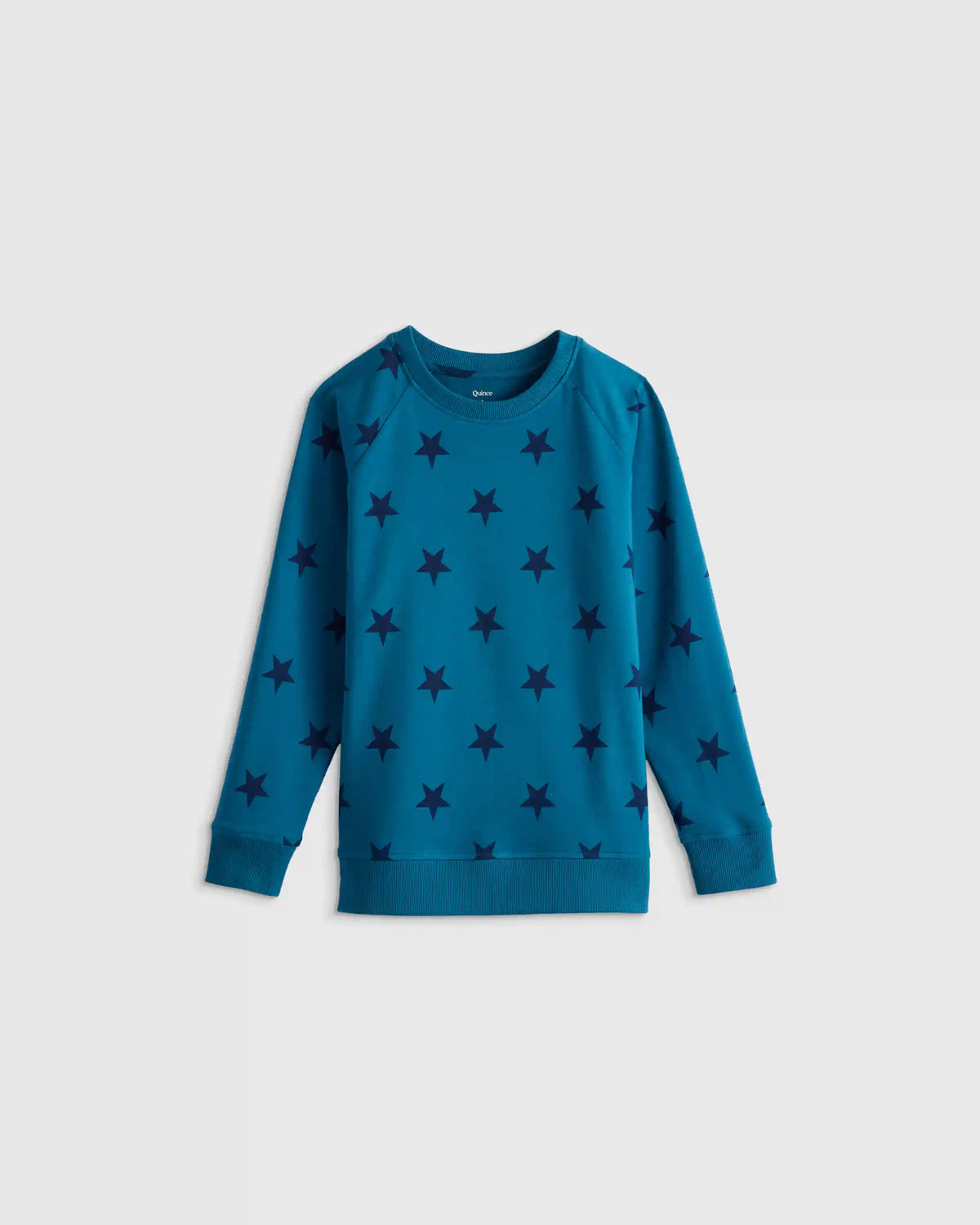 Organic Cotton French Terry Crew Neck Sweatshirt