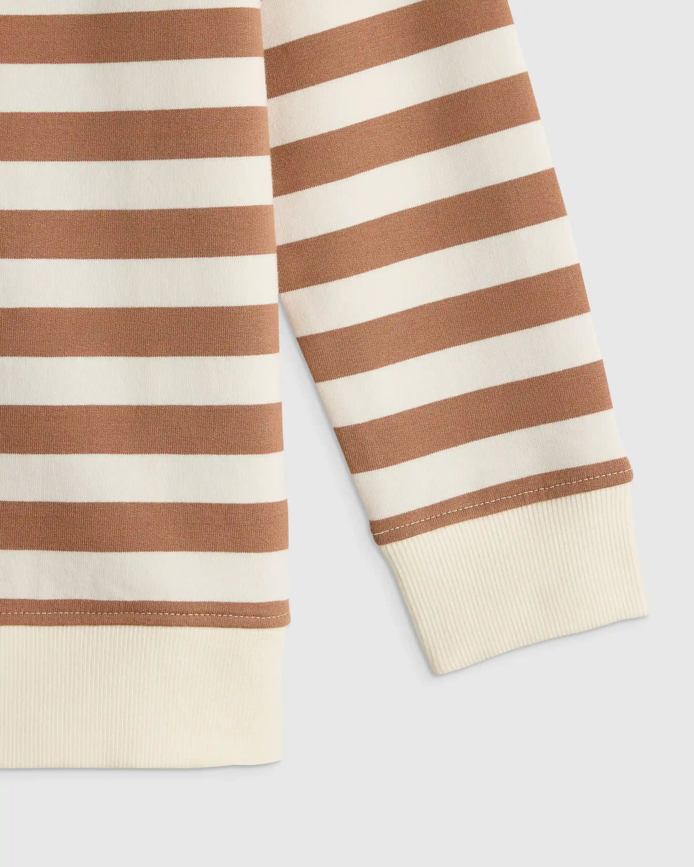 Organic Cotton French Terry Crew Neck Sweatshirt